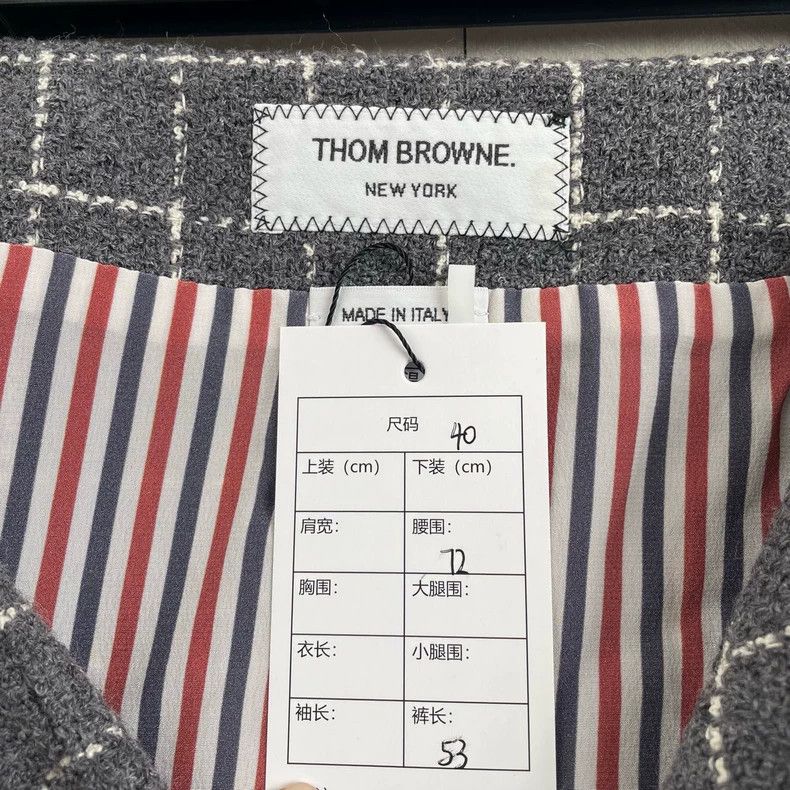 Thom Browne Thom Browne Grey skirt Size 26" / US 2 / IT 38 - 2 Thumbnail