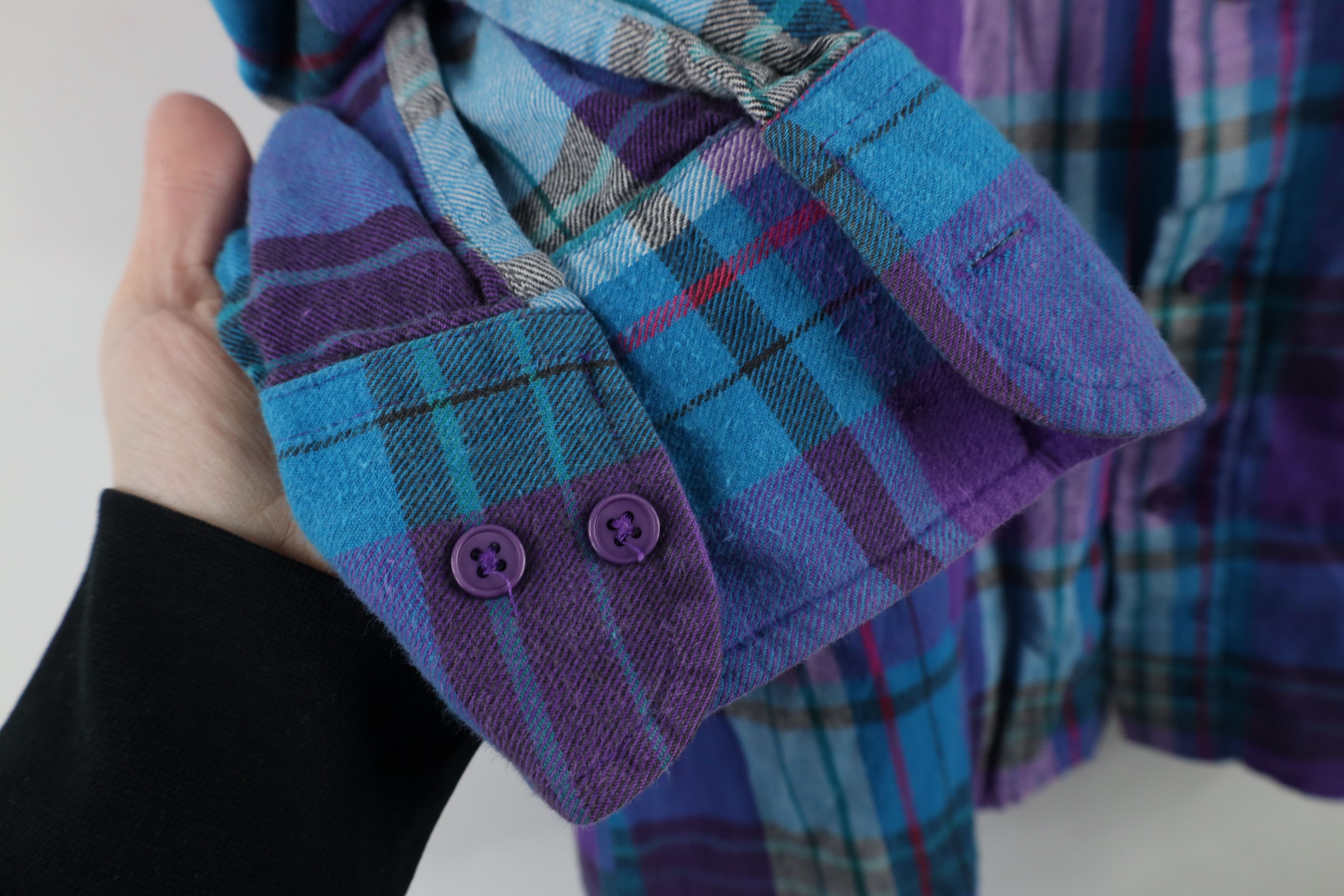 Vintage Vintage 90s Streetwear Flannel Collared Button Down Shirt Size US M / EU 48-50 / 2 - 5 Thumbnail