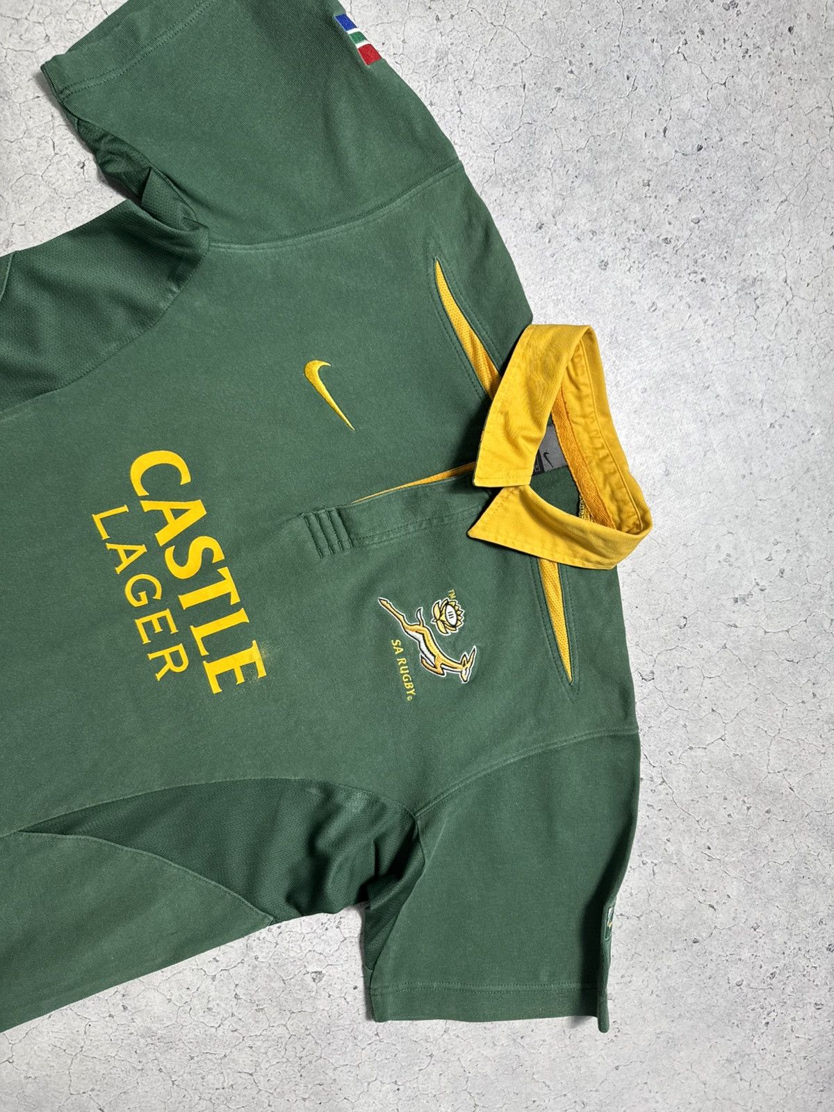 Nike Nike Rugby South Africa 2000 Jersey Polo Shirt Size US M / EU 48-50 / 2 - 4 Thumbnail