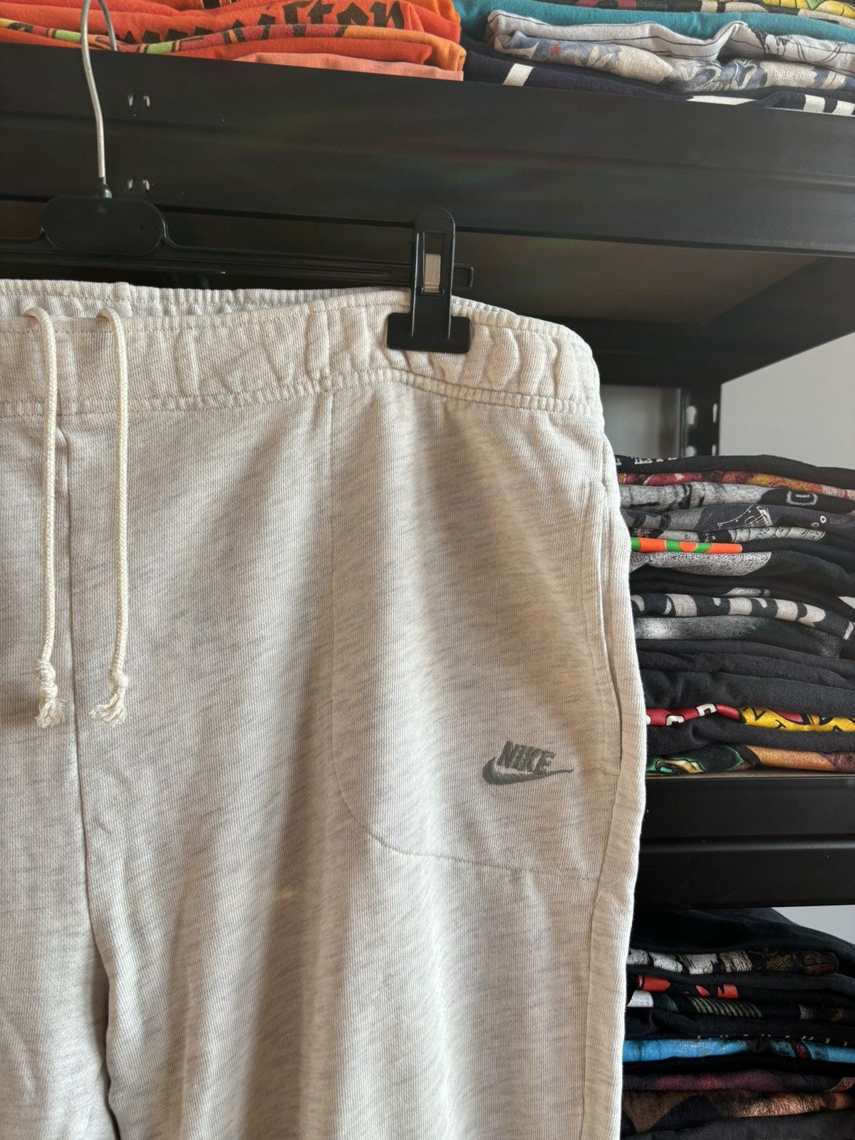 Nike × Vintage Vintage Nike Y2K Swoosh Logo Sweatpants Joggers Size XXL Size US 38 / EU 54 - 2 Thumbnail