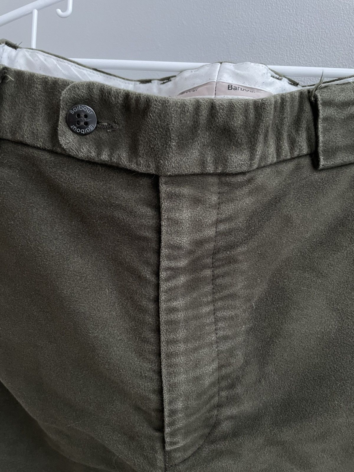 Barbour Barbour Suede Green Pants Tousers Chino Joggers Size US 34 / EU 50 - 7 Thumbnail