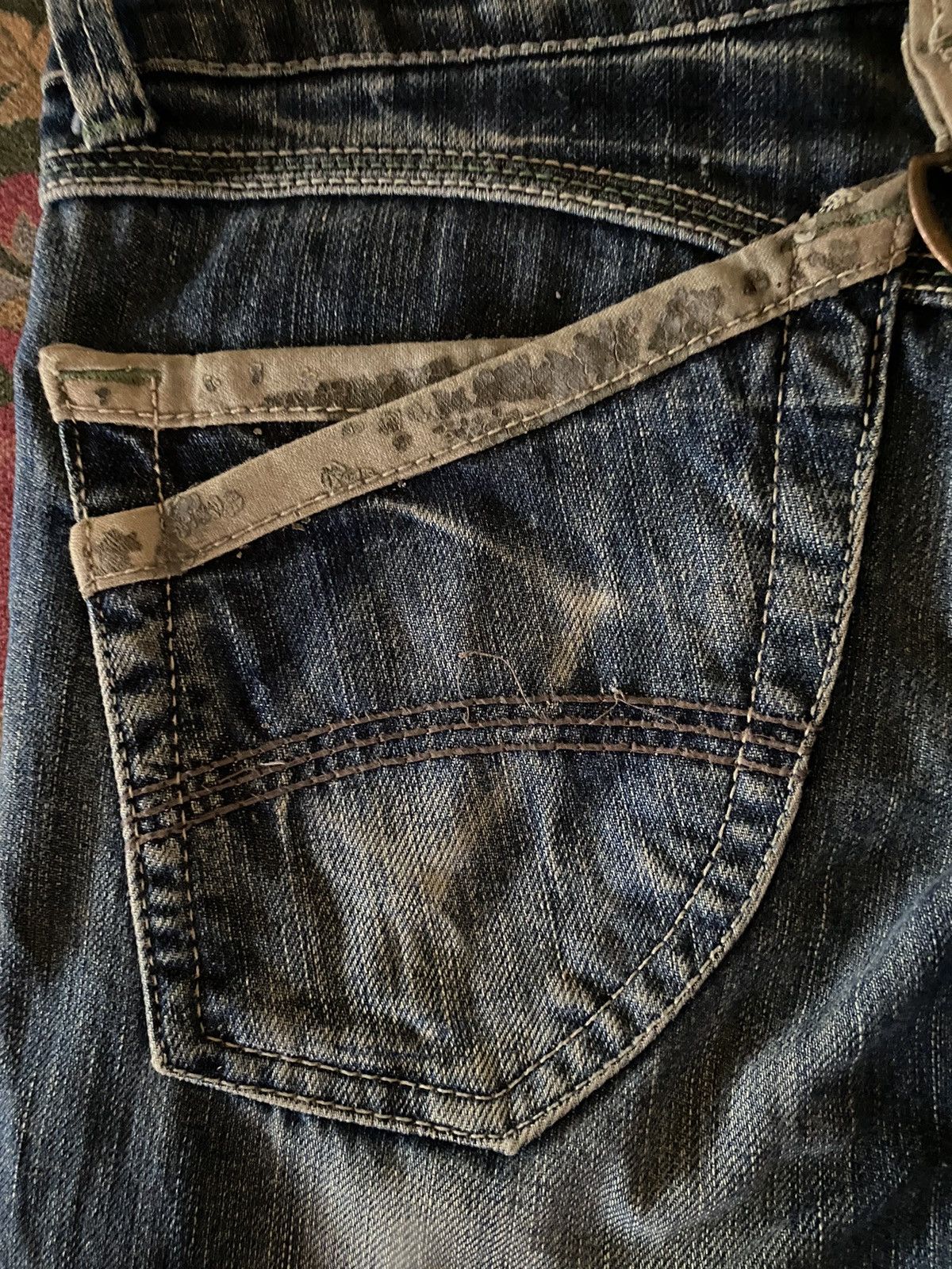 Japanese Brand Japanese Brand Red Pepper Jeans Distressed Denim Size US 29 - 4 Thumbnail