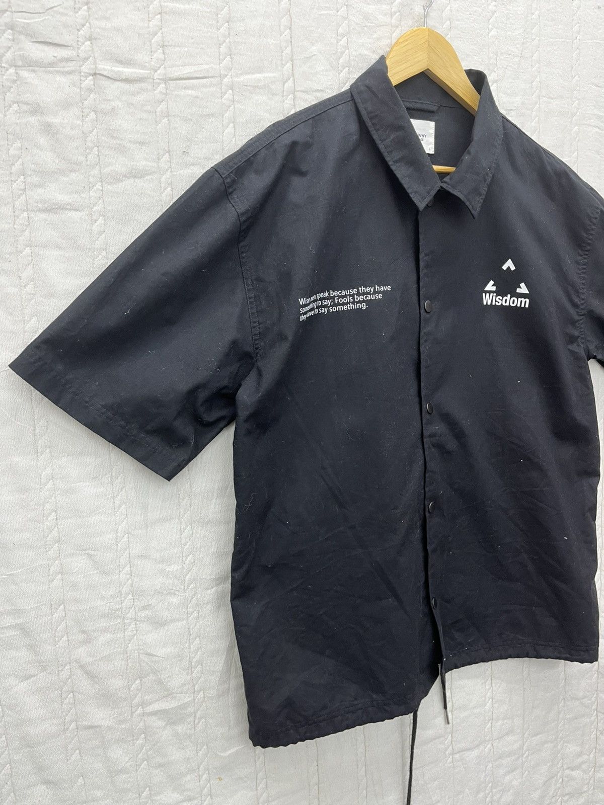 City Streets × Other STEALS🔥BROWNY BACK PRINT MOTIVE SHIRT JACKET Size US M / EU 48-50 / 2 - 3 Thumbnail