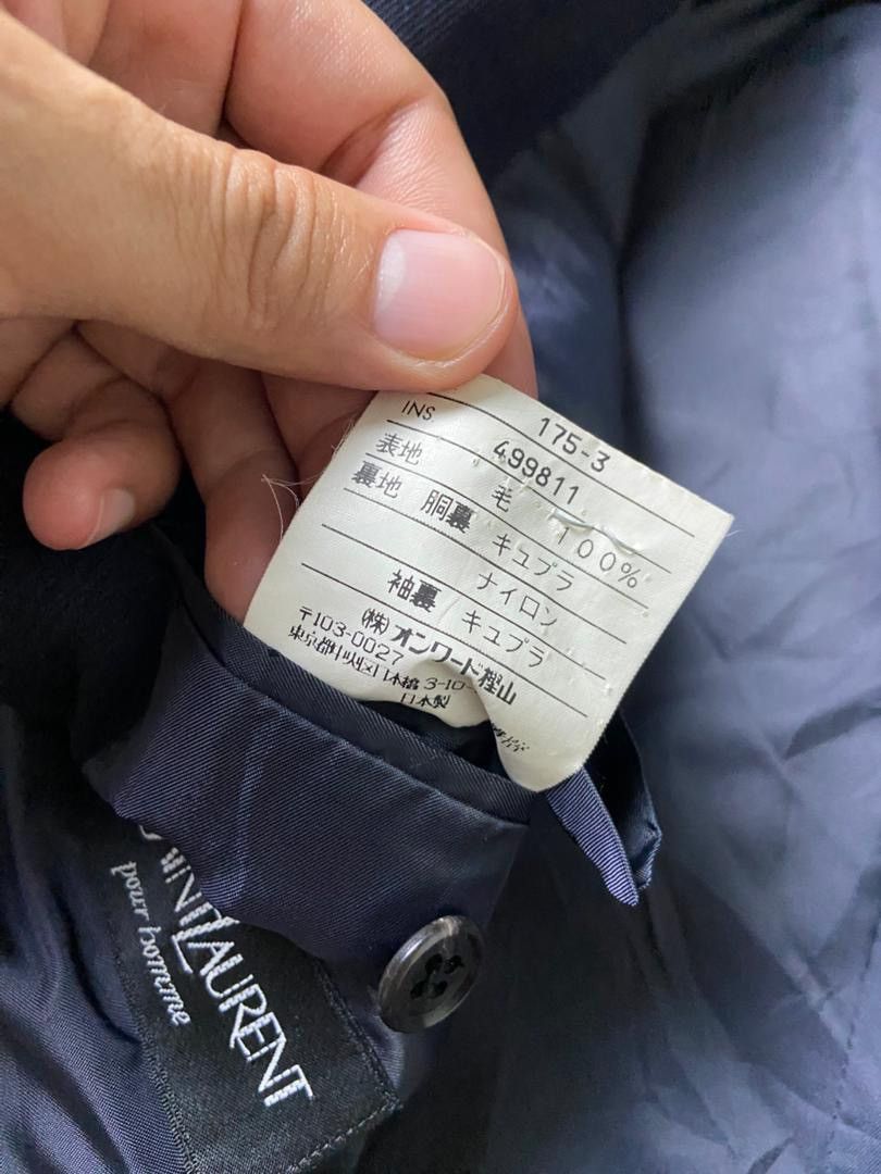 Yves Saint Laurent Yves Saint Laurent Single Breasted Blazer (187) Size US XXS / EU 40 - 5 Thumbnail