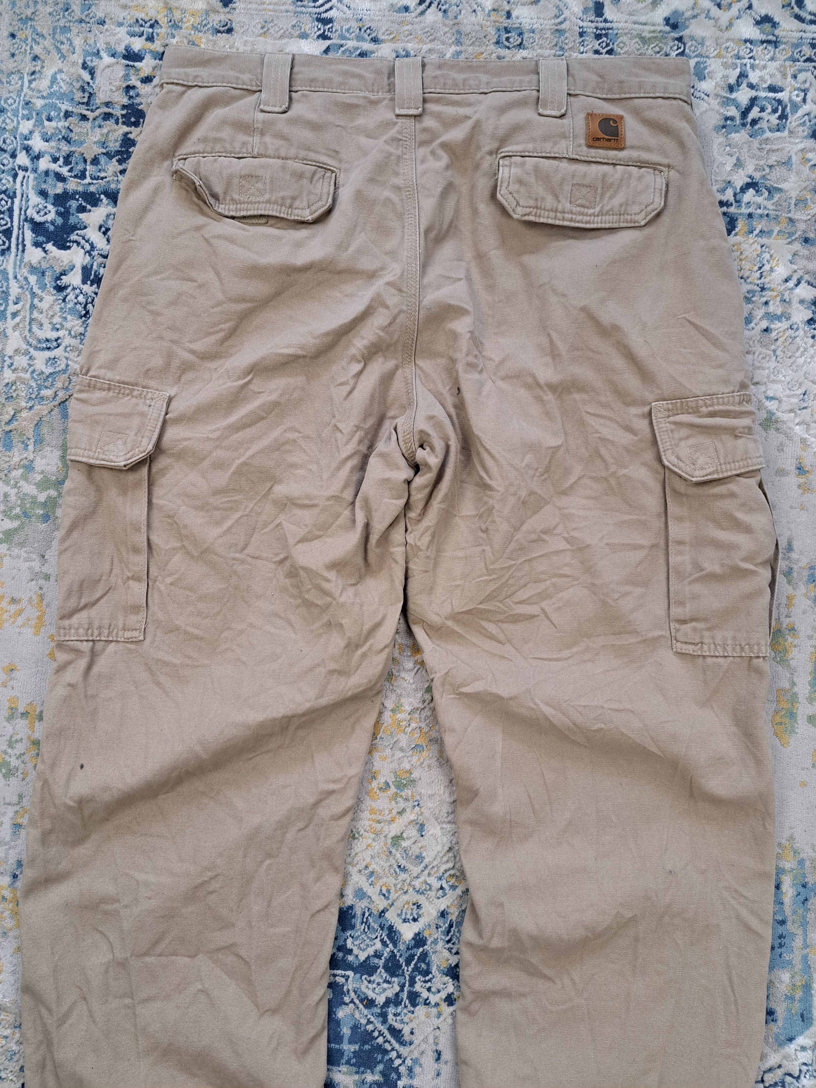 Carhartt Vintage 2006 Carhartt B182 GKH Cargo Pants Distressed Size US 36 / EU 52 - 5 Thumbnail