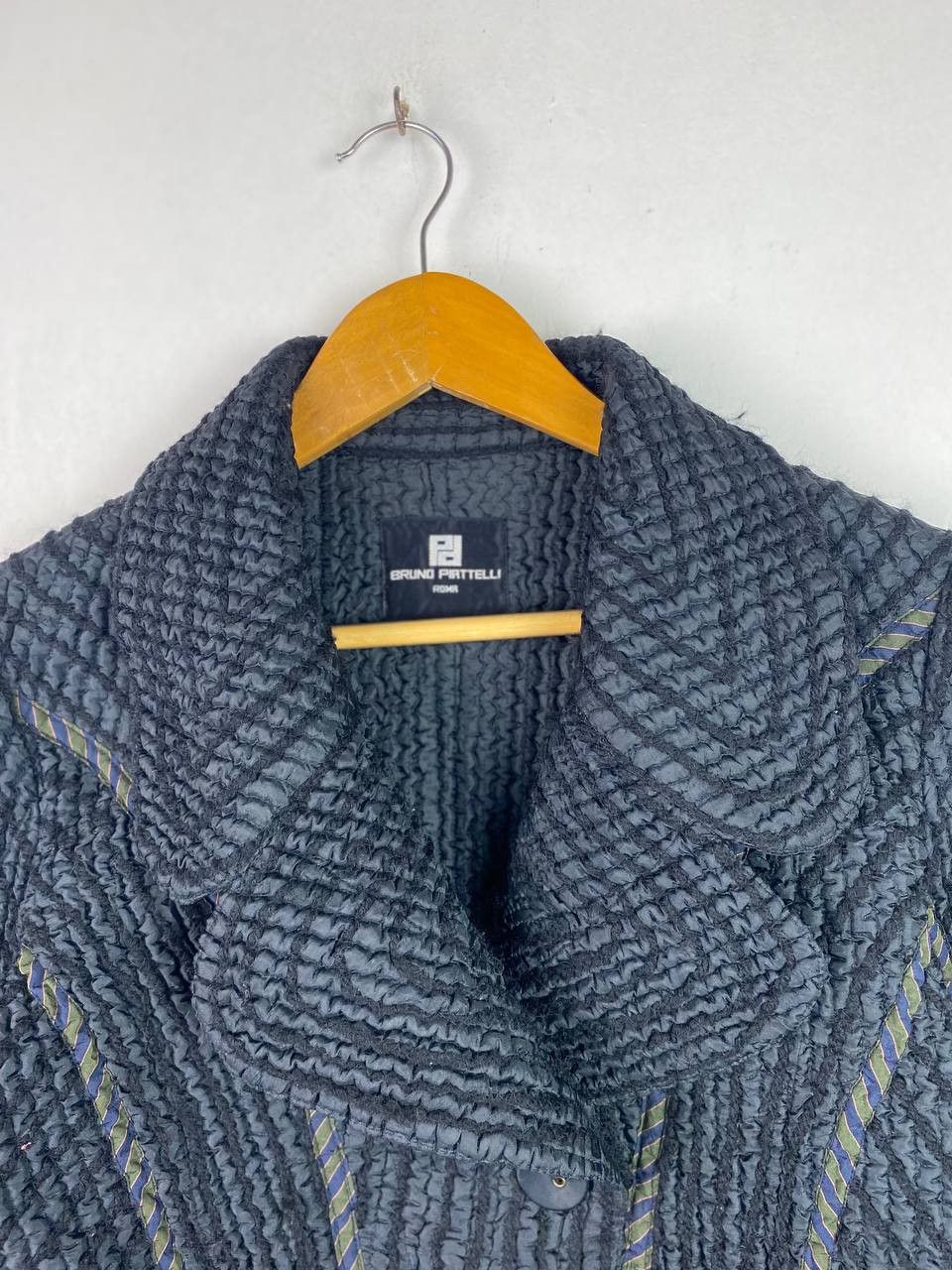bruno piattelli woven jacket nice design