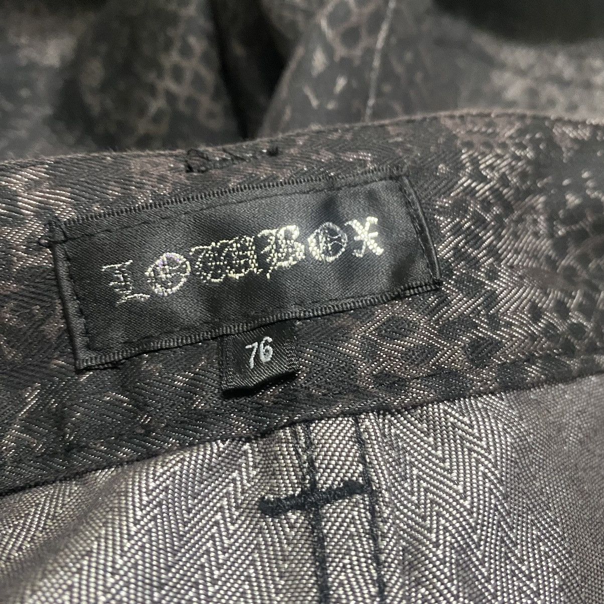 Japanese Brand LOWBOX Snake Pattern Flare Jeans Size US 28 / EU 44 - 19 Thumbnail