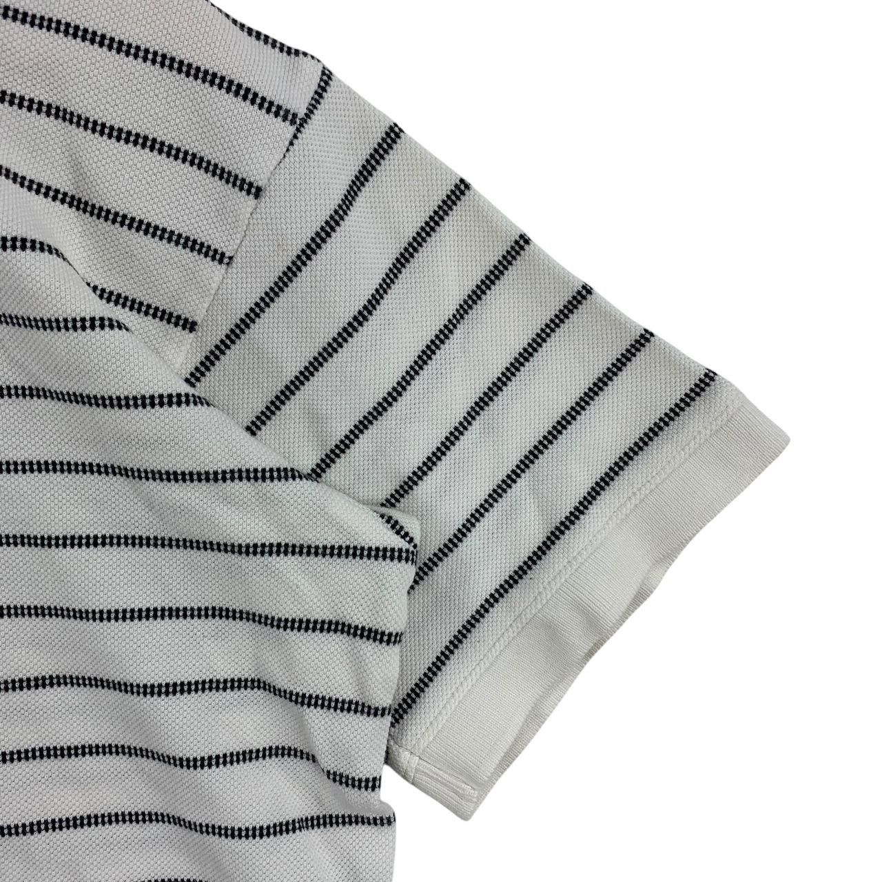 Designer × Issey Miyake × Japanese Brand IM PRODUCT By ISSEY MIYAKE Stripe Polo Tees Size US L / EU 52-54 / 3 - 6 Thumbnail
