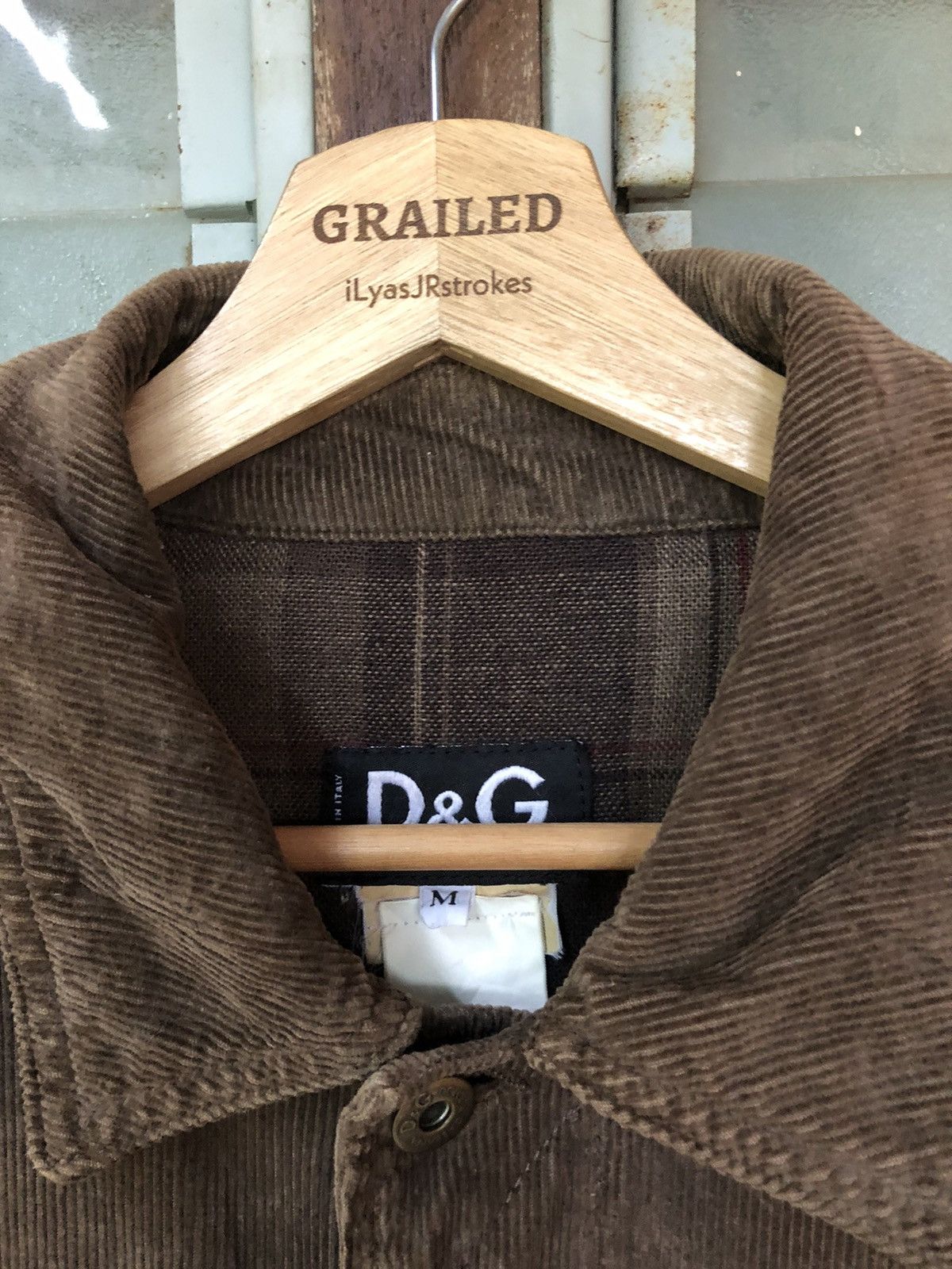 Dolce & Gabbana Vintage Dolce and Gabbana Corduroy Denim Jacket Size US M / EU 48-50 / 2 - 20 Thumbnail
