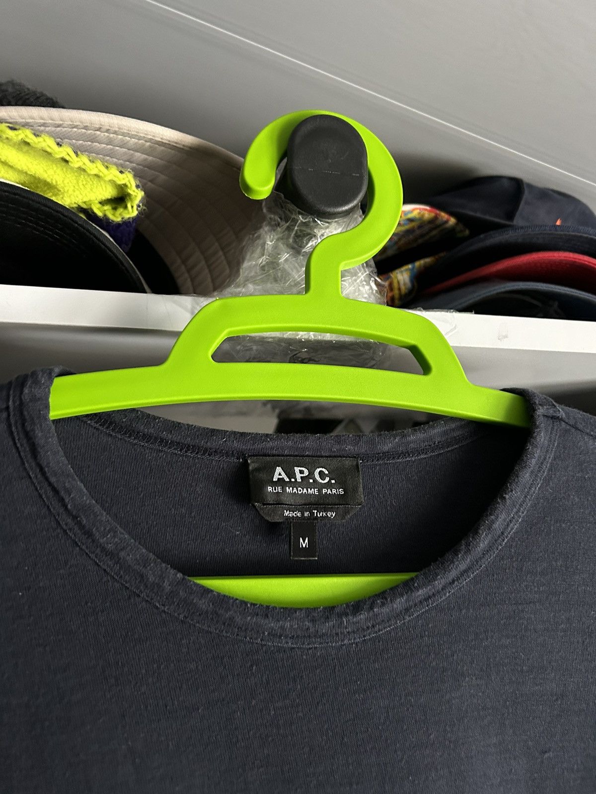 A.P.C. A.P.C t shirt mini logo rare Size US M / EU 48-50 / 2 - 3 Thumbnail