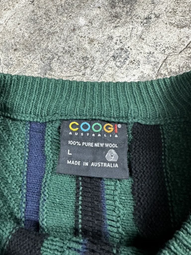 Coogi Vintage Coogi Wool 3D Cable Knit Sweater Size US L / EU 52-54 / 3 - 5 Thumbnail
