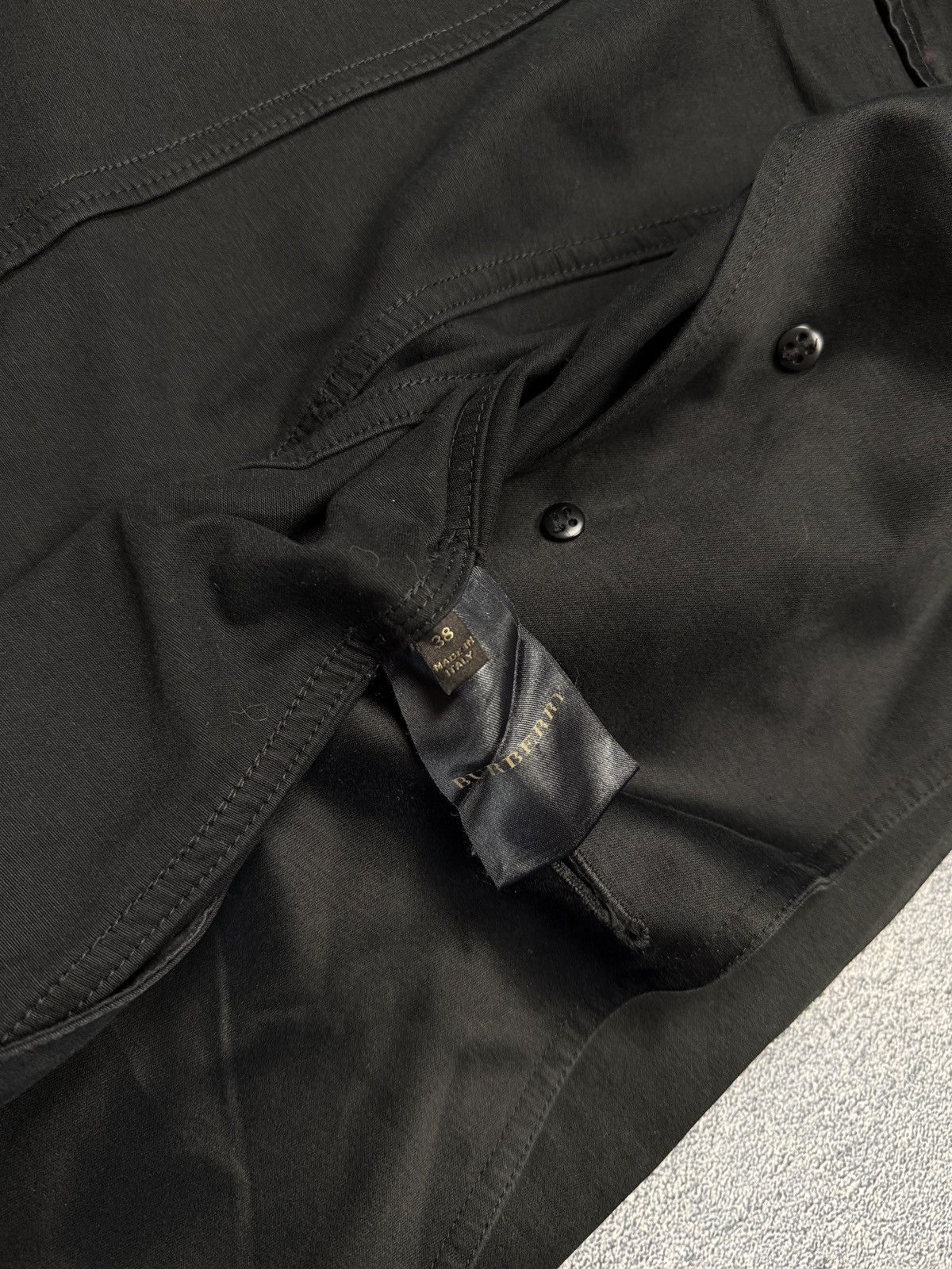 Burberry Rare Burberry Black Long Trench Coat Size XS / US 0-2 / IT 36-38 - 13 Thumbnail