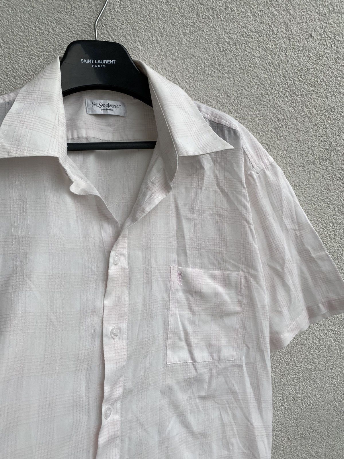 Yves Saint Laurent Super Soft YSL Shirt White Summer Size US XXL / EU 58 / 5 - 24 Thumbnail