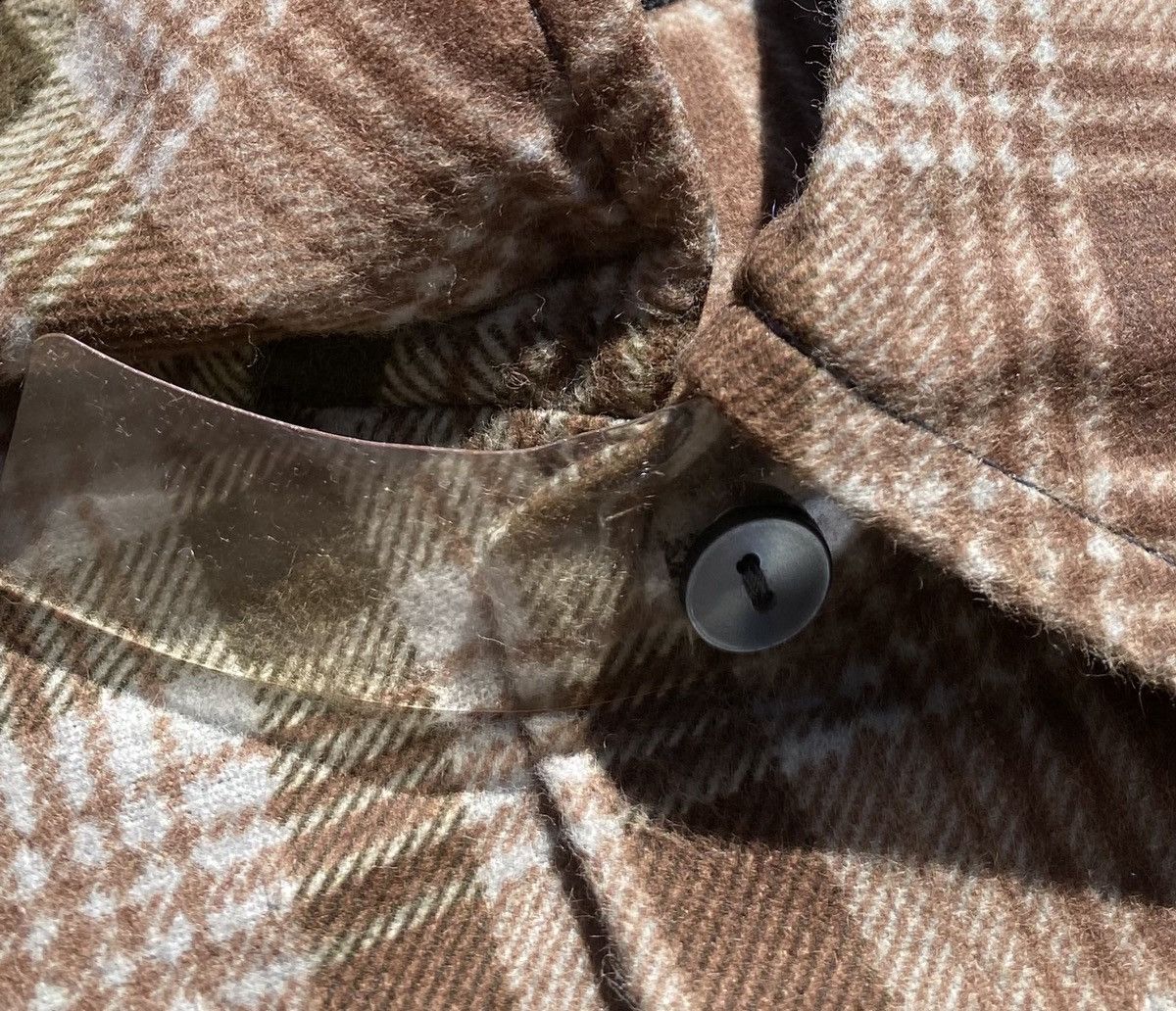 Vintage Vintage 60’s Sanforized Brown Flannel Lightweight Shirt Size US M / EU 48-50 / 2 - 6 Thumbnail