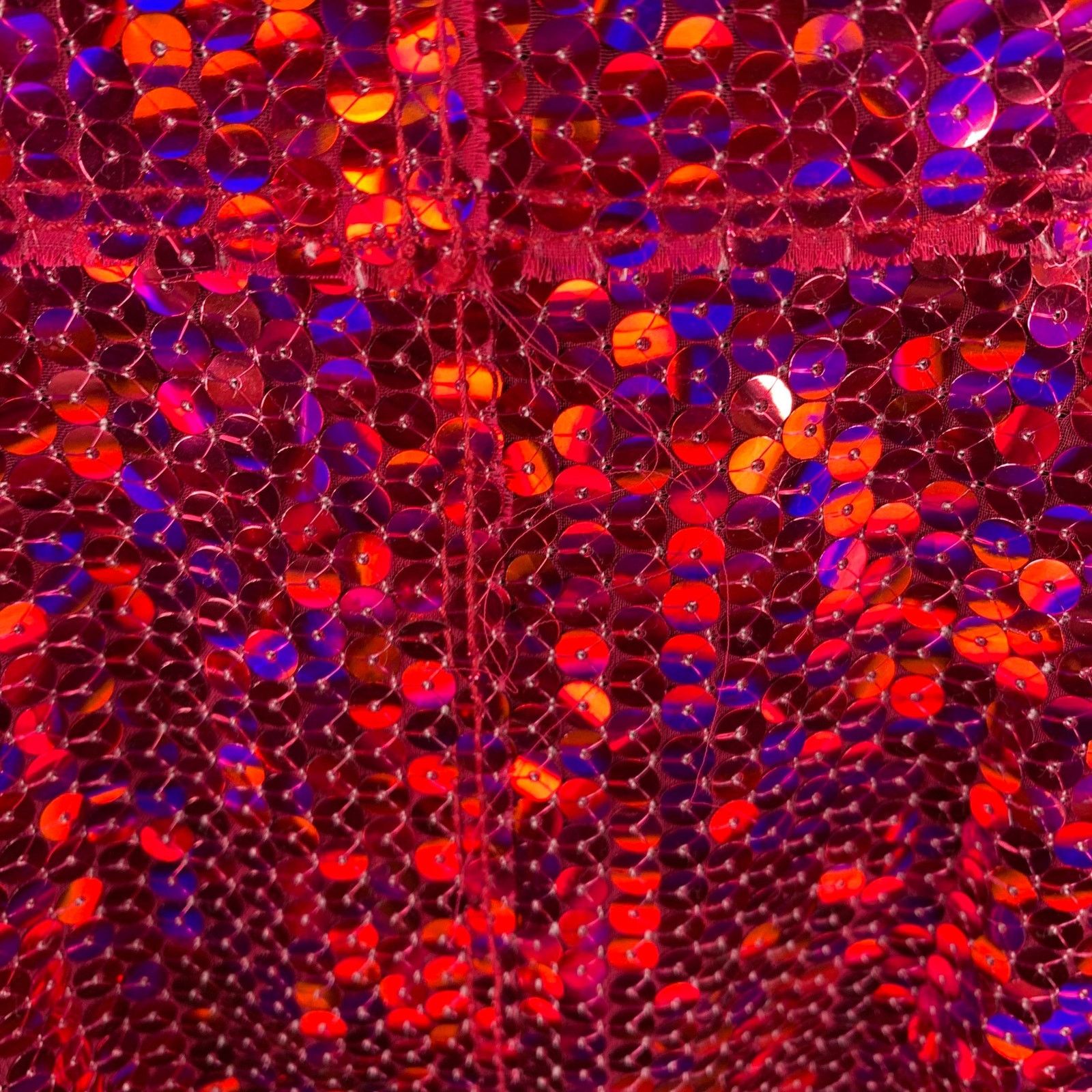 Marc Jacobs MARC JACOBS Size 0 Red Polyester Sequined Shift Dress Size XS / US 0-2 / IT 36-38 - 6 Thumbnail