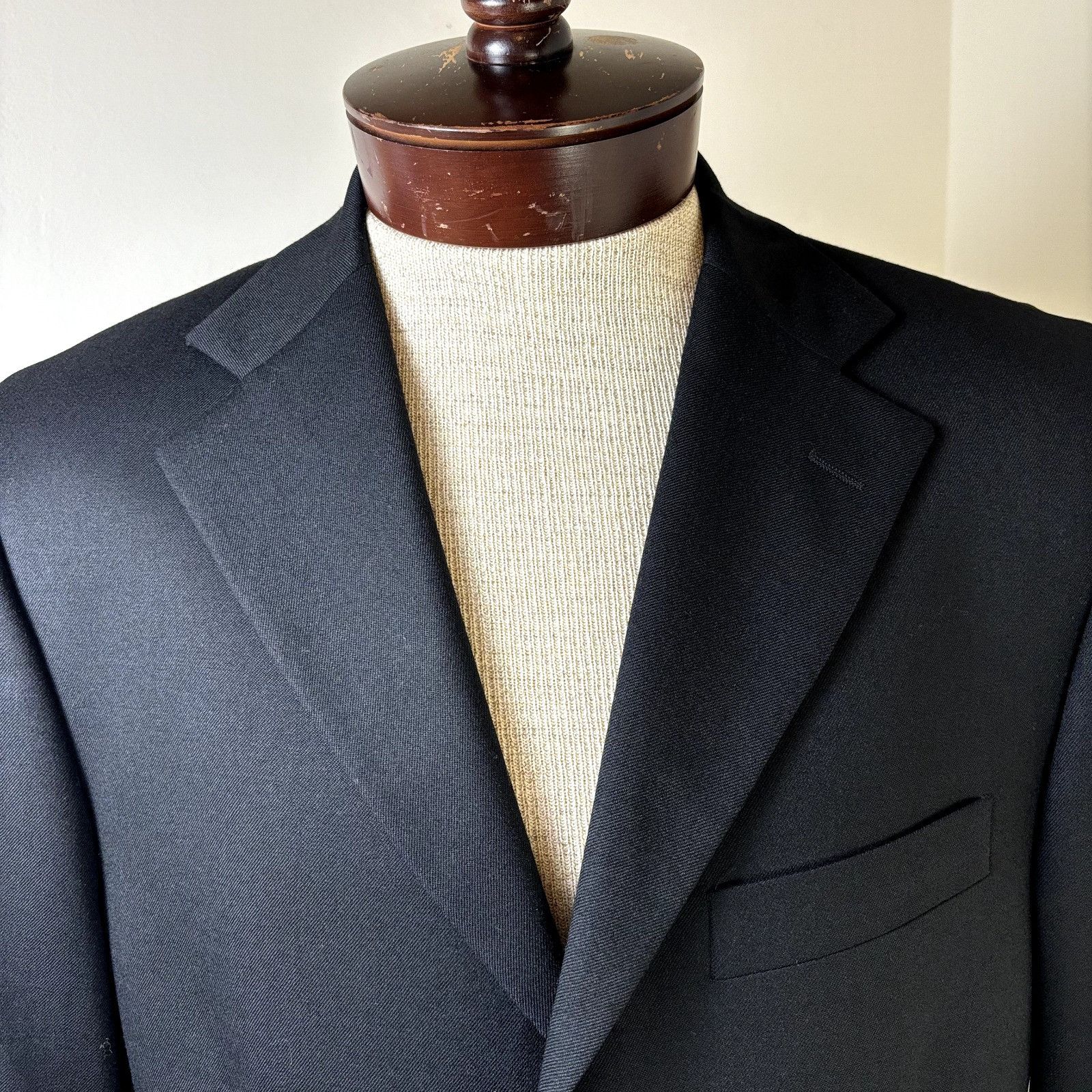 Other Ultimo Uomo NWOT Size 38R Men's Black Blazer Super 100's Woo Size 38R - 7 Thumbnail