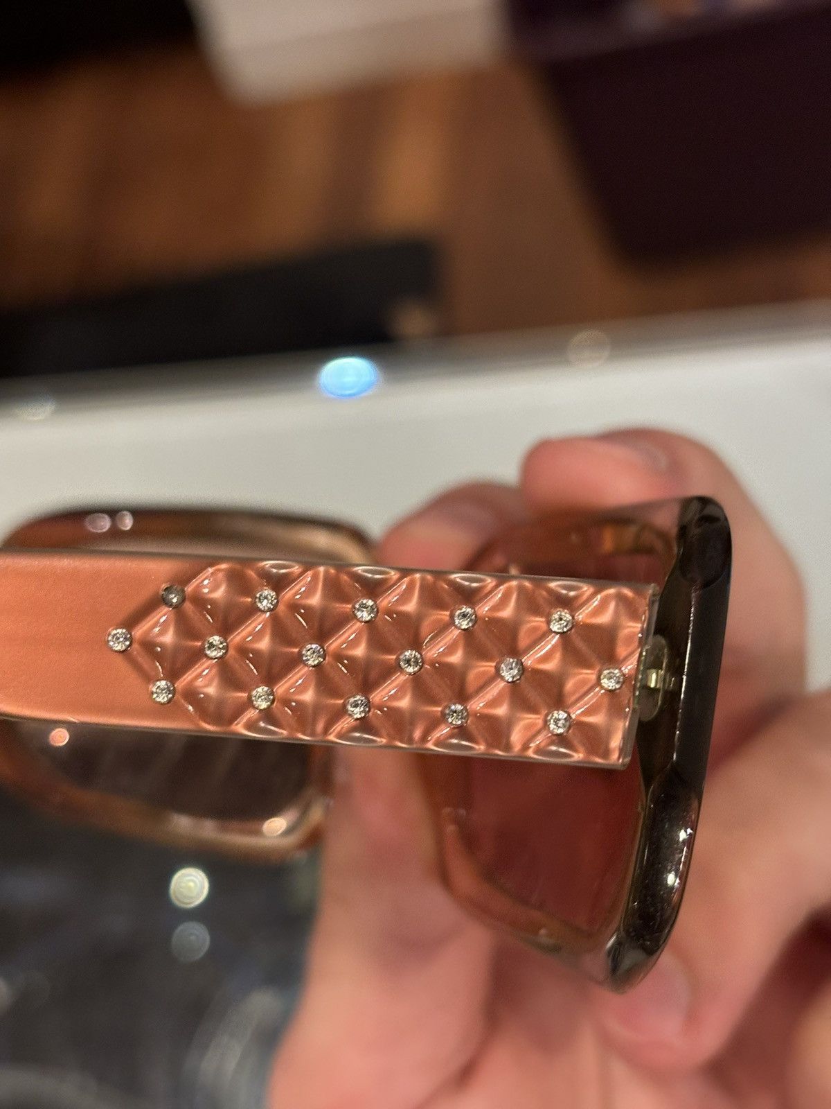 Chanel Chanel Swarovski Crystal Glasses Size ONE SIZE - 6 Thumbnail