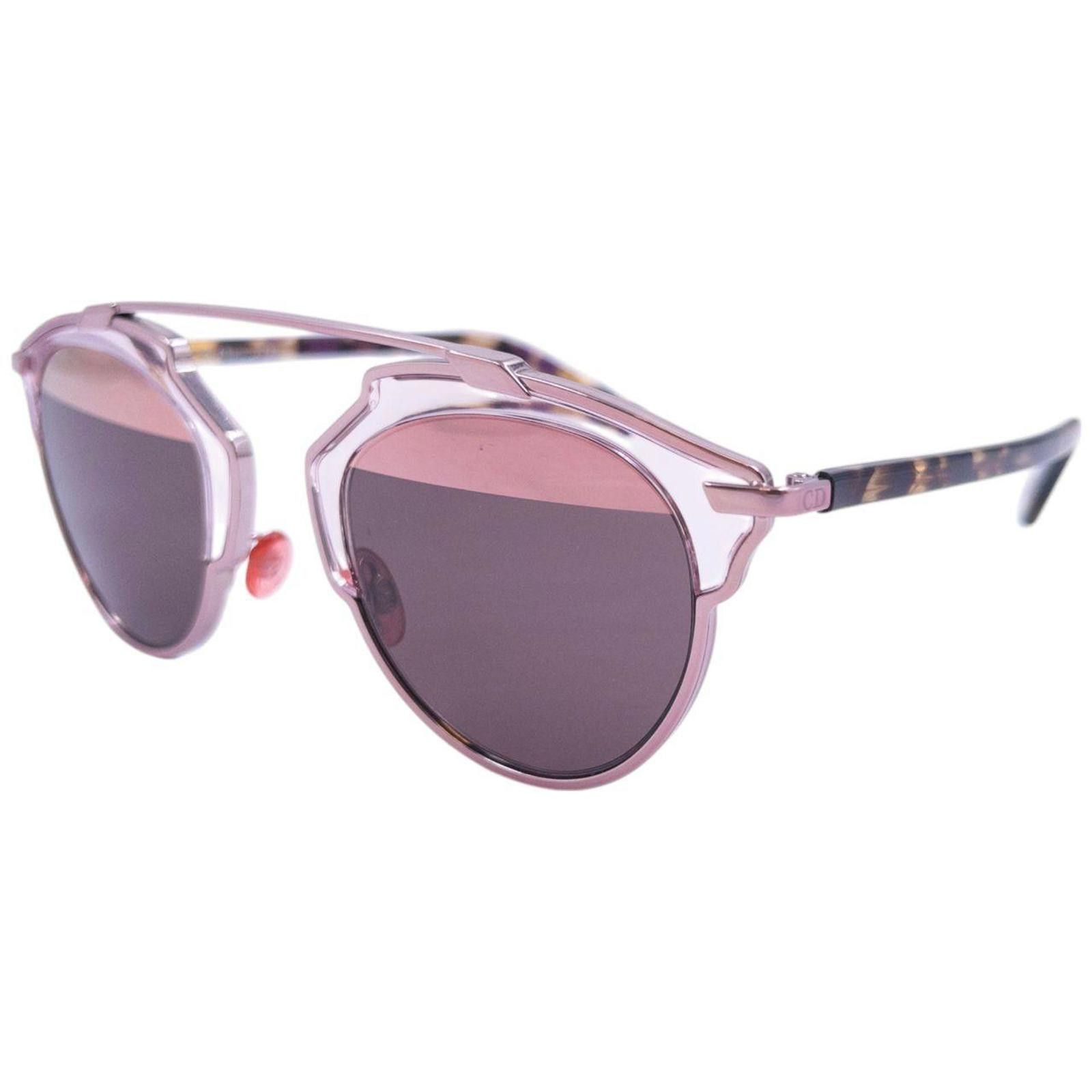 Dior Vintage Dior Chrome Tortoise Shell Sunglasses Size ONE SIZE - 1 Thumbnail