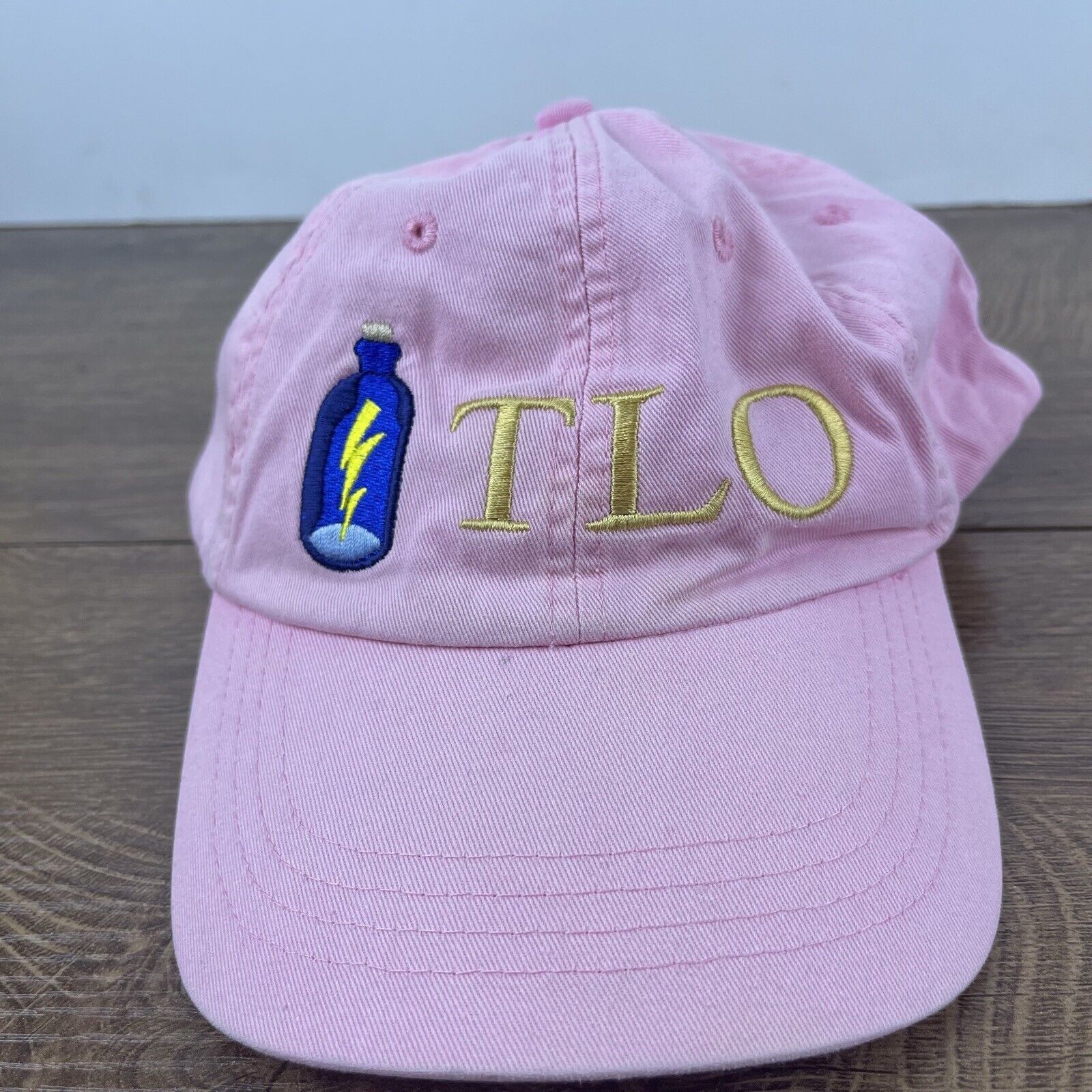 Other TLO Hat Pink Cap TLO lightning in a Bottle Adjustable Pink A Size ONE SIZE - 2 Thumbnail