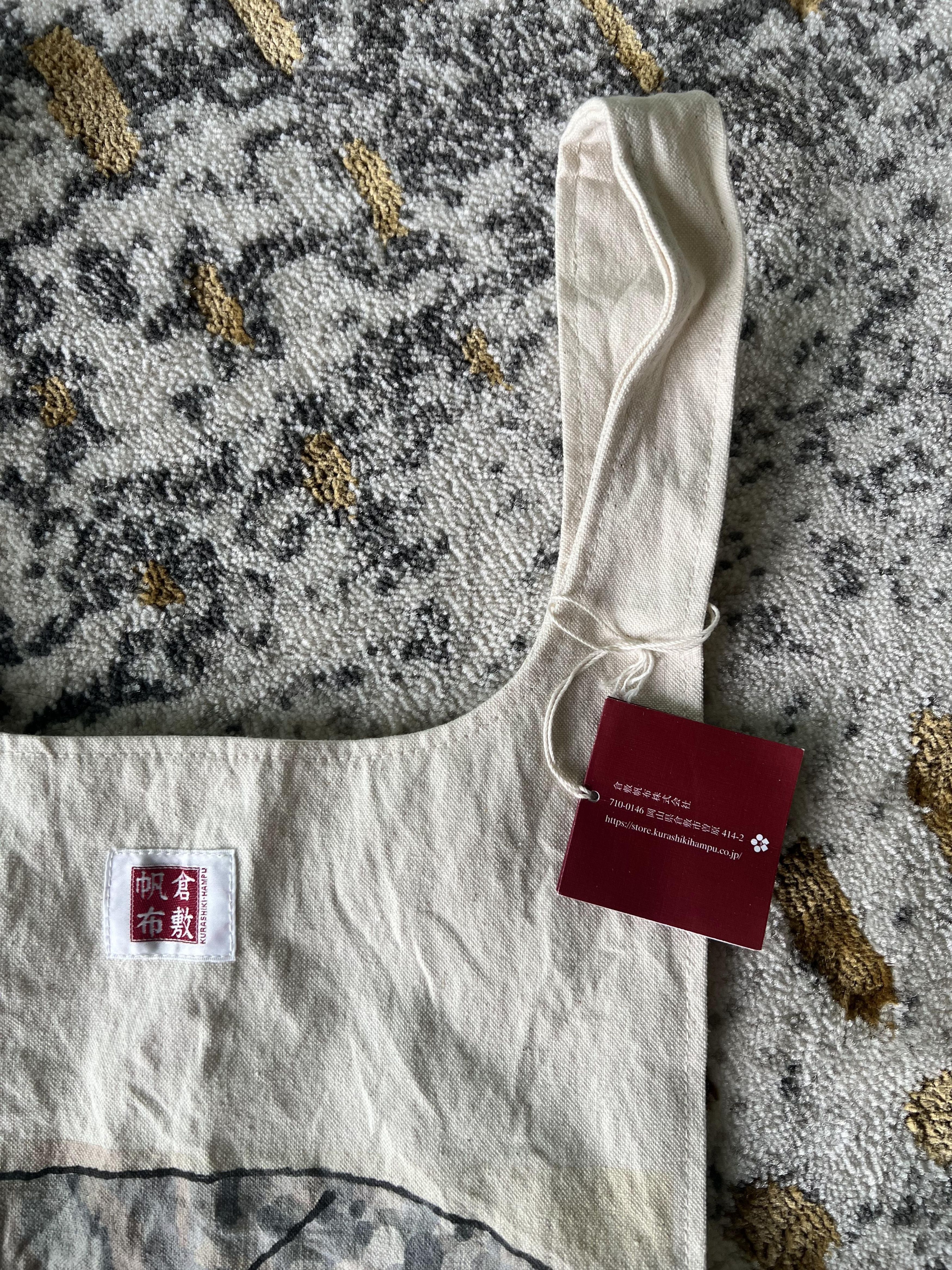 Ichizawa Shinzaburo Hanpu × Japanese Brand Art by people with disabilities x Kurashiki canvas bags Size ONE SIZE - 2 Thumbnail