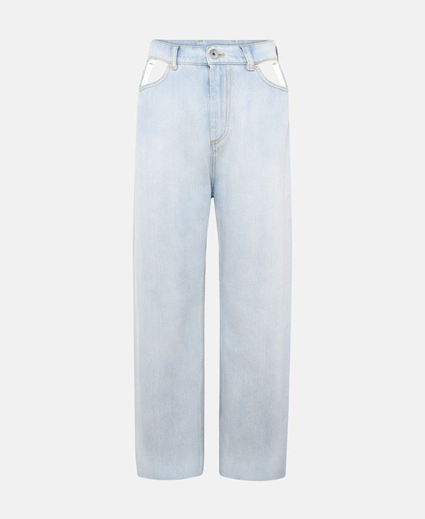 Wide leg jeans
