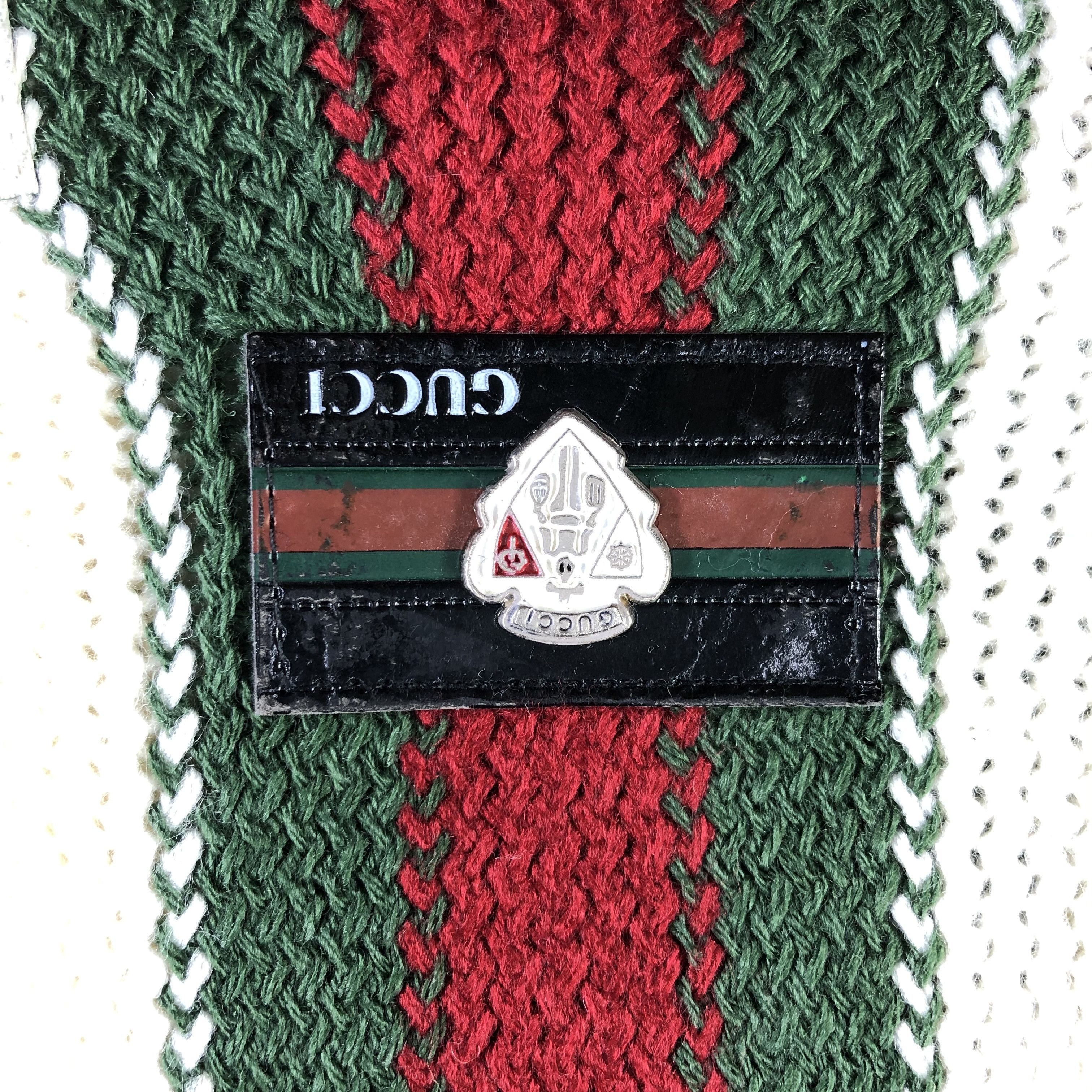 Vintage Gucci Scarf / Muffler / Neckwear P085 Size ONE SIZE - 7 Thumbnail