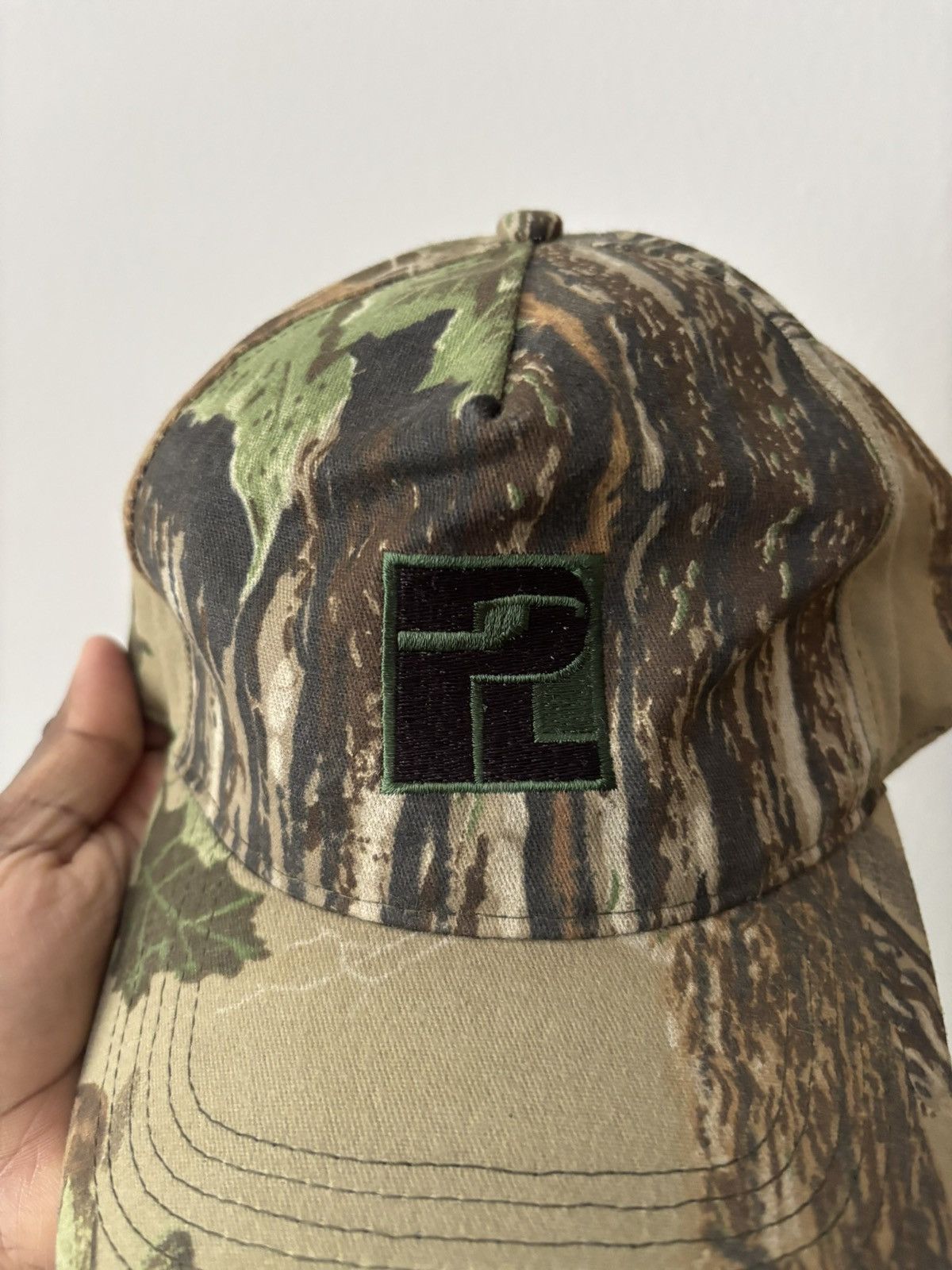 Vintage Vintage Camo Hat Size ONE SIZE - 2 Thumbnail