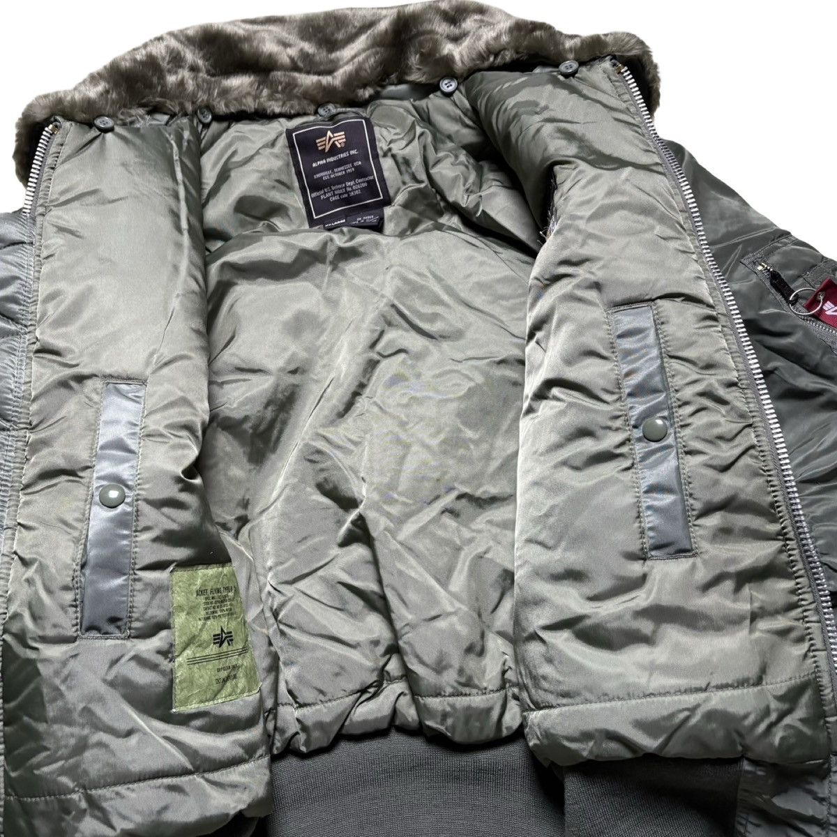 Alpha Industries Alpha Industries B-15 Mod Flight Jacket Olive Men's XXL Size US XXL / EU 58 / 5 - 4 Thumbnail