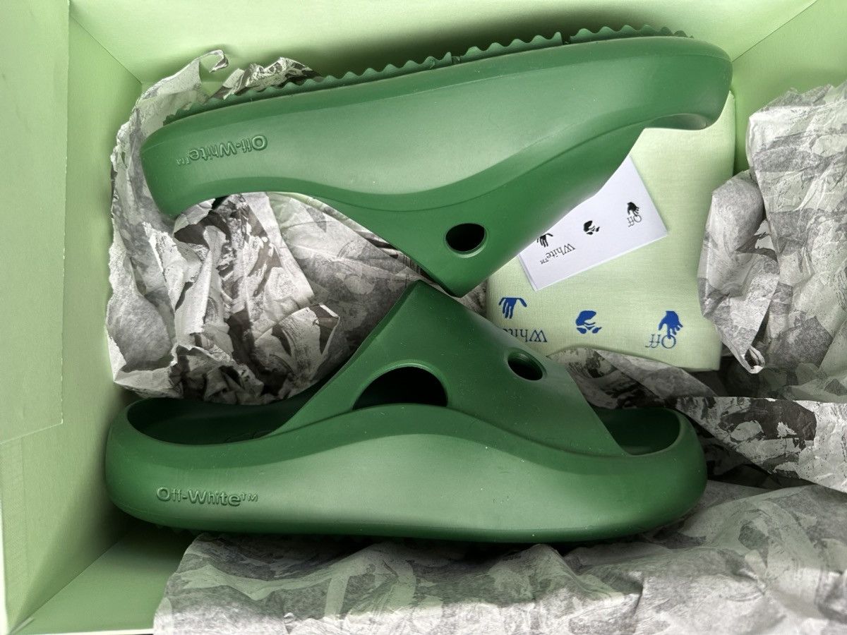 Off-White Meteor rubber slider Size US 8 / EU 41 - 10 Thumbnail