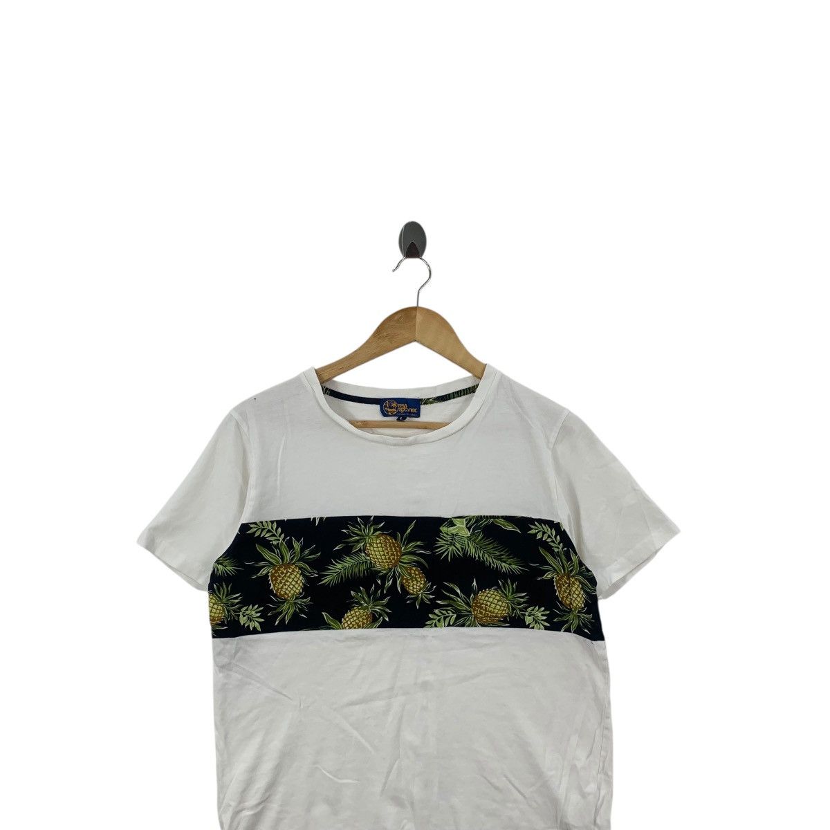 Reyn Spooner REYN SPOONER HAWAII Pineapple Over Print Tee Shirt Top Beach Size L / US 10 / IT 46 - 2 Thumbnail
