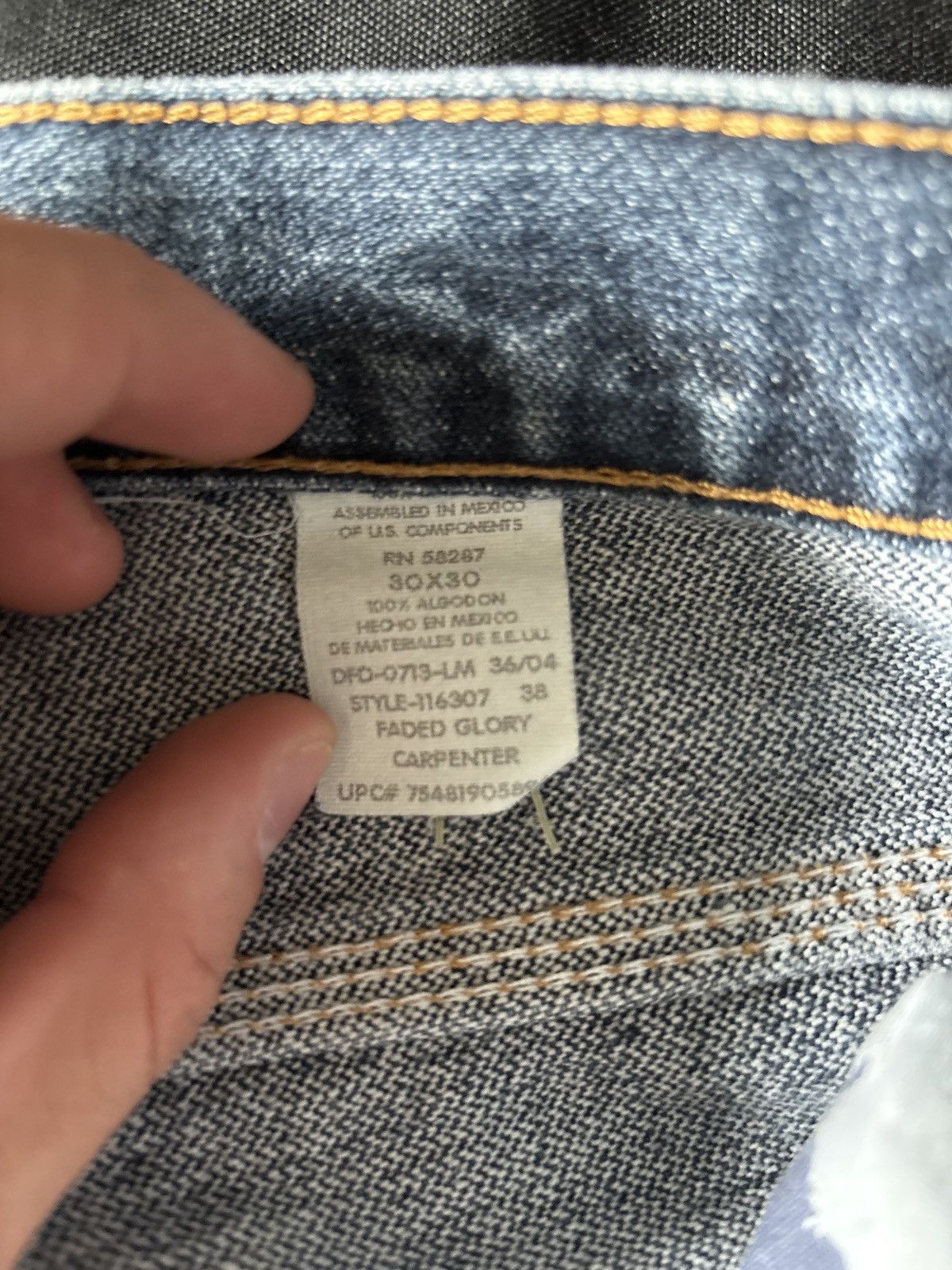 Lee Vintage Lee Carpenter Straight Leg Jeans 30/30 Size US 30 / EU 46 - 2 Thumbnail