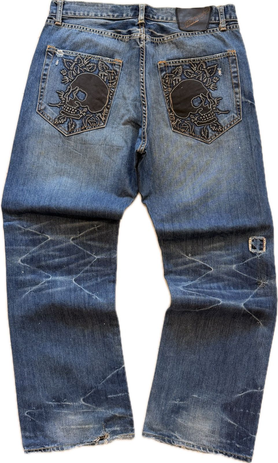 Ed Hardy Vintage Twin Skulls Ed Hardy Jeans Size US 36 / EU 52 - 1 Thumbnail