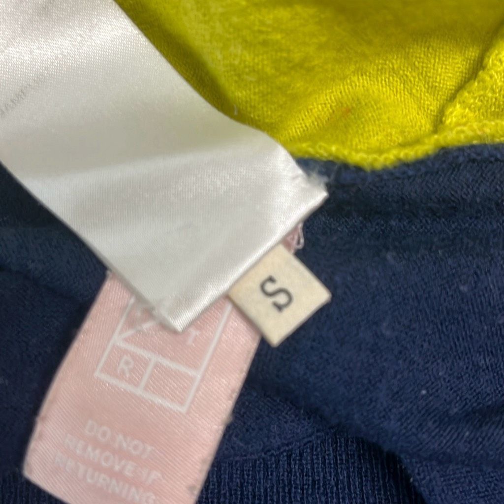 Nina Ricci Nina Ricci Womens Small Wool Colorblock Knot Detail Top Gree Size S / US 4 / IT 40 - 7 Thumbnail