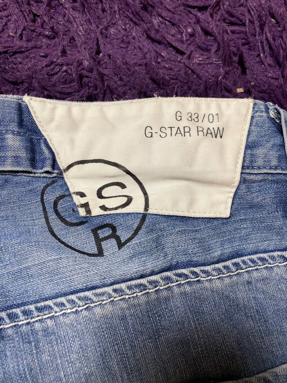 G-Star Vintage G-Star Raw jeans blue Y2K streetwear Size US 34 / EU 50 - 3 Thumbnail