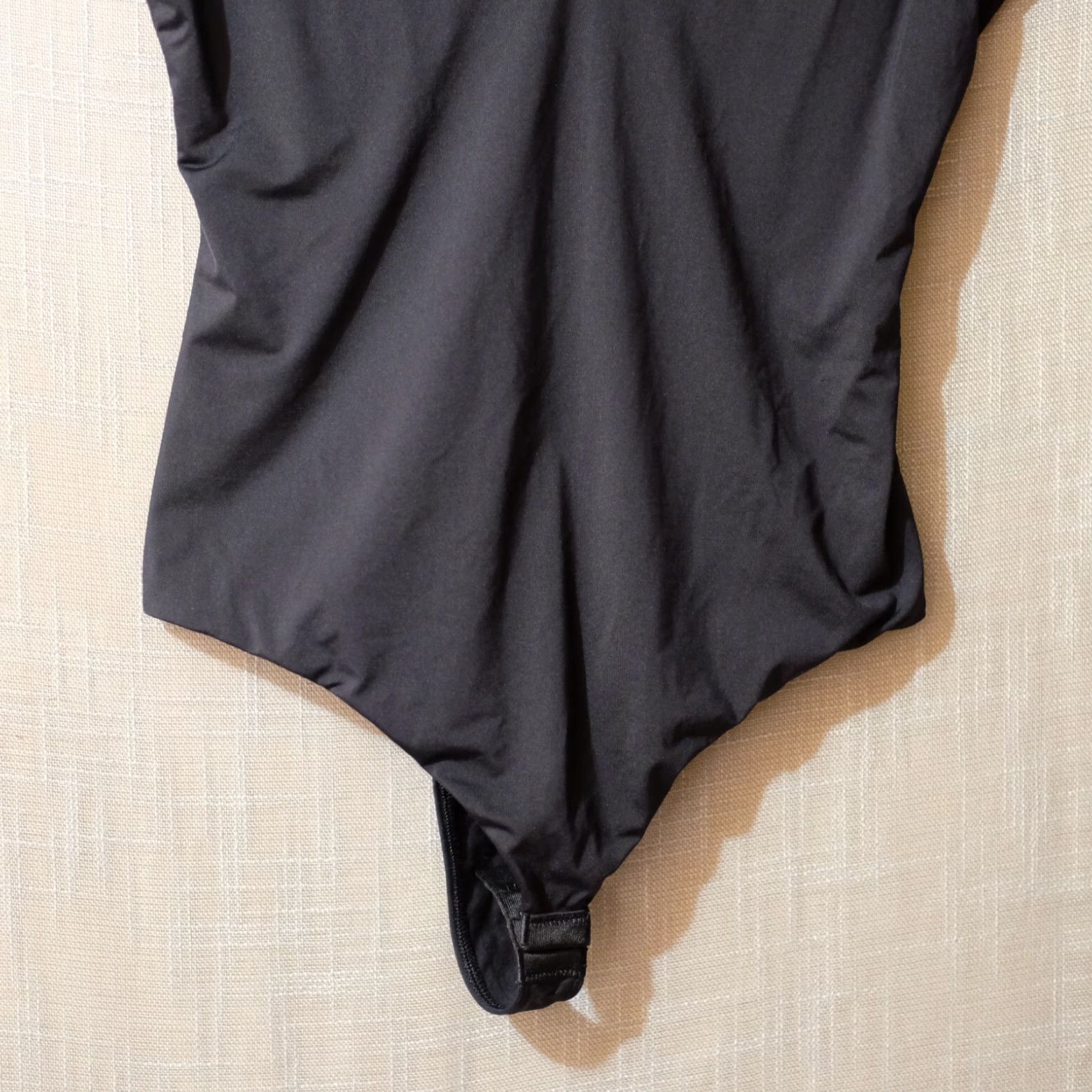 Vintage EUC Ilusion Bodysuit Black V-Neck Snap Women's XL Microfiber XL Black Bodysuit Ilusion Women's XL Size XL / US 12-14 / IT 48-50 - 3 Thumbnail
