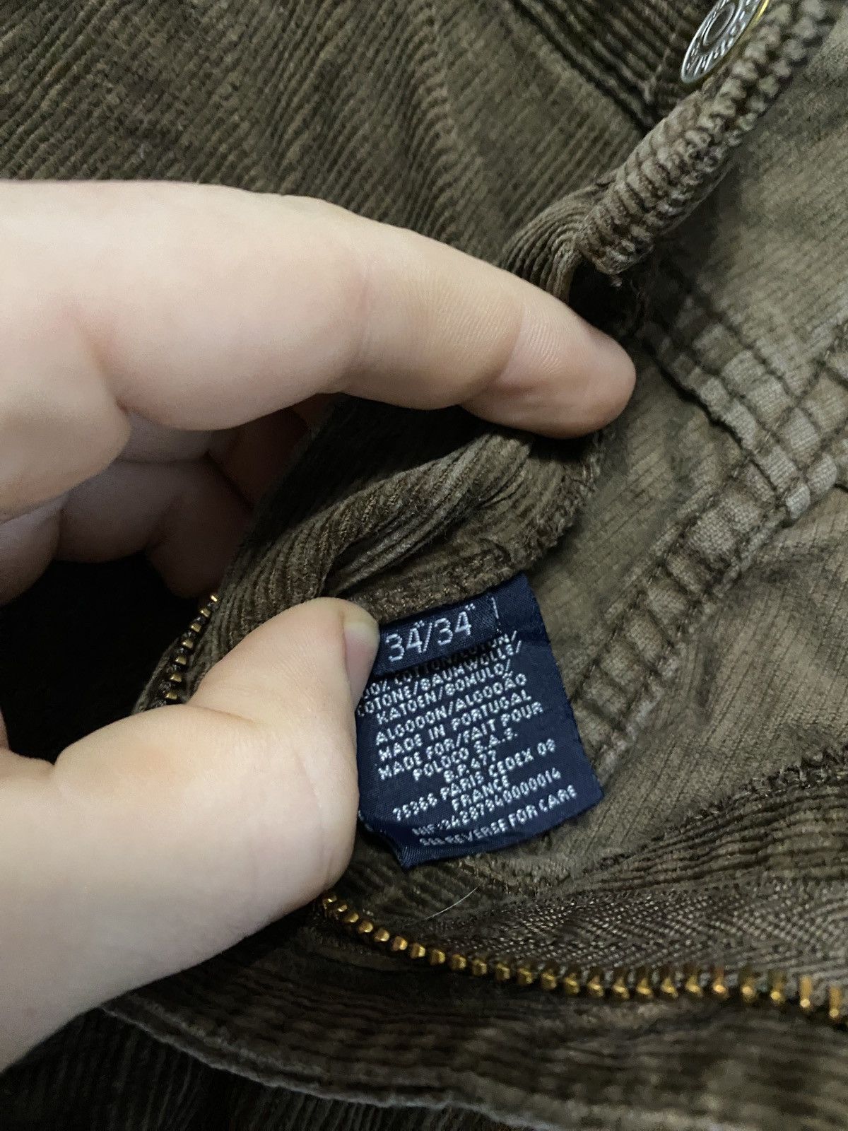 Polo Ralph Lauren × Vintage Rare Polo Ralph Lauren Corduroy Pants Size US 40 / EU 56 - 4 Thumbnail