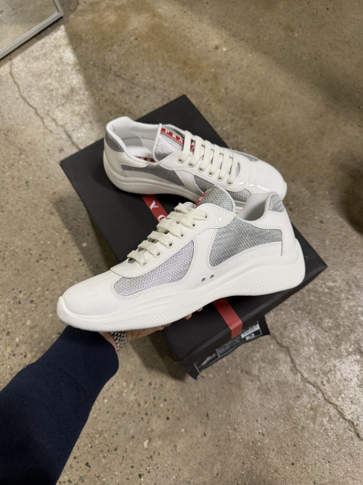 Prada Prada Americas Cup Sneaker NEW 1100$ Size US 6 / EU 39 - 4 Thumbnail