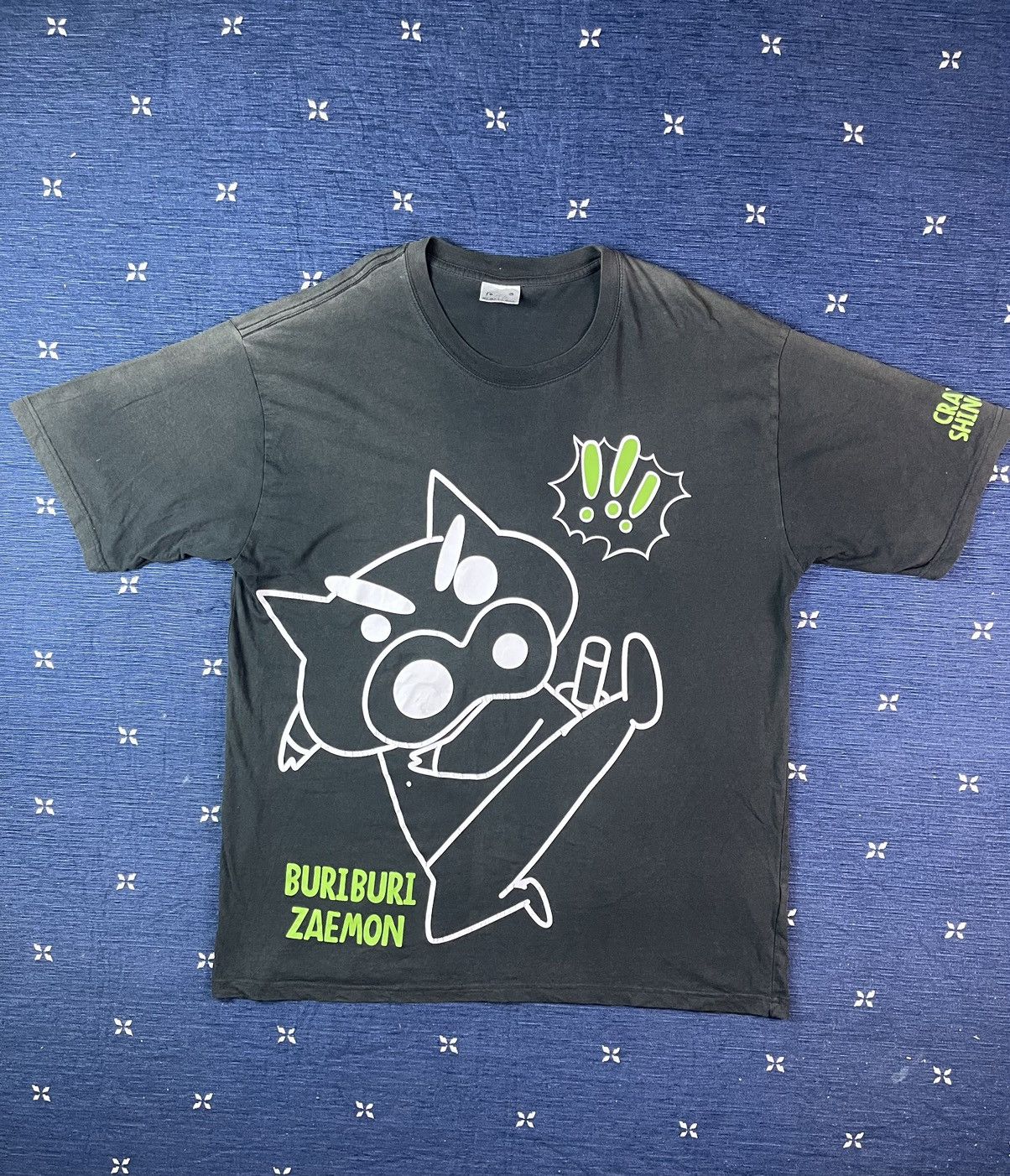 Cartoon Network × Japanese Brand Crayon Shinchan Super Rare size black shirt Size US XXL / EU 58 / 5 - 1 Thumbnail