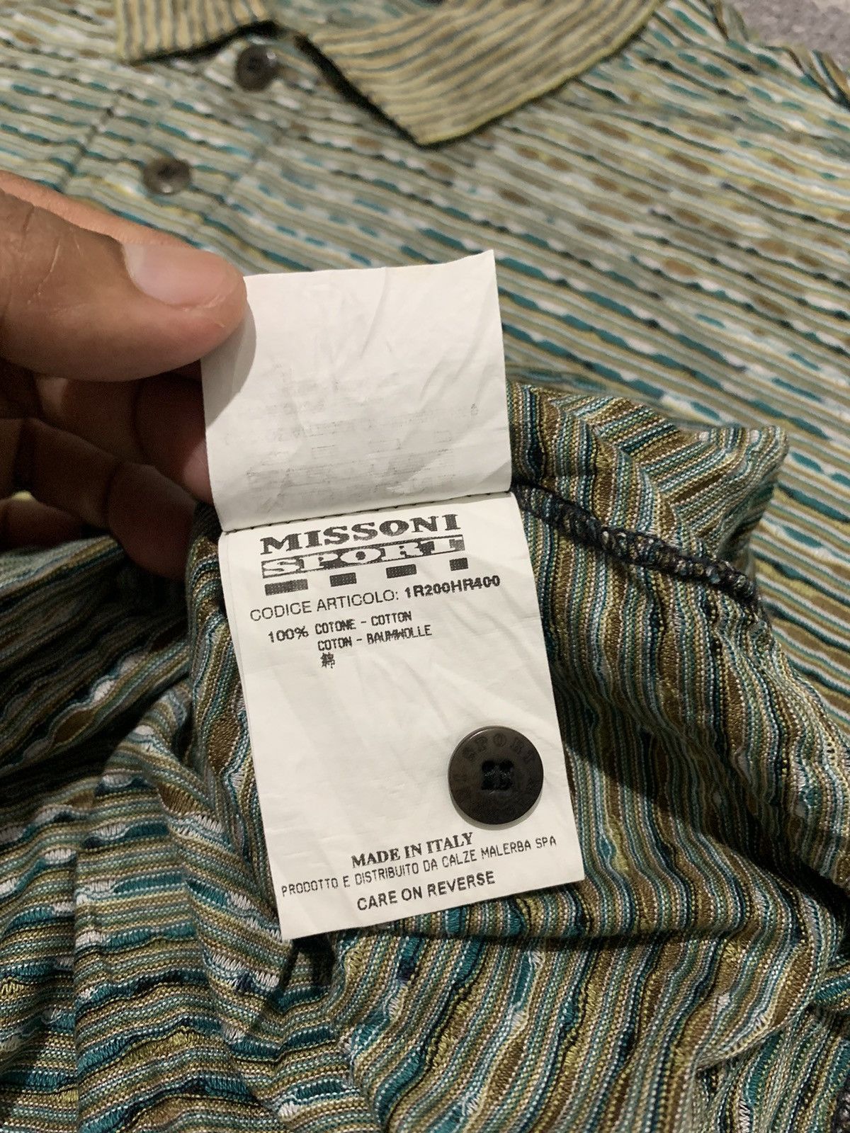 Missoni Shirt button ups missoni sport Size US M / EU 48-50 / 2 - 6 Thumbnail
