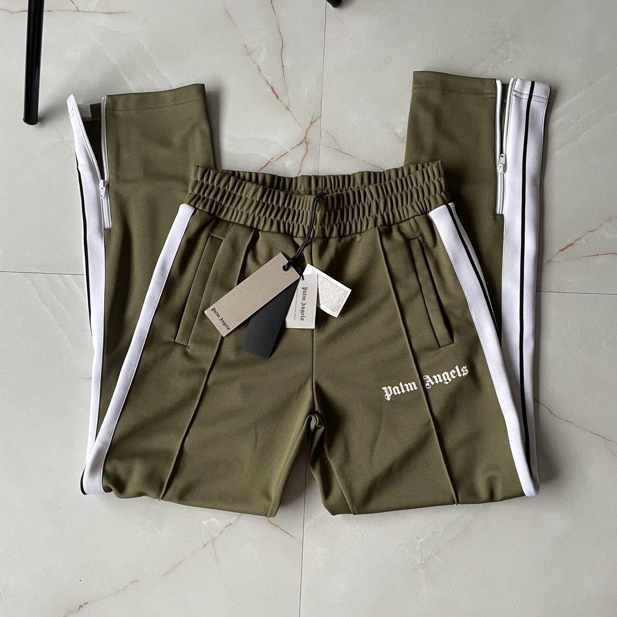 Palm Angels PALM ANGELS MILITARY TRACKPANTS Size US 32 / EU 48 - 12 Thumbnail