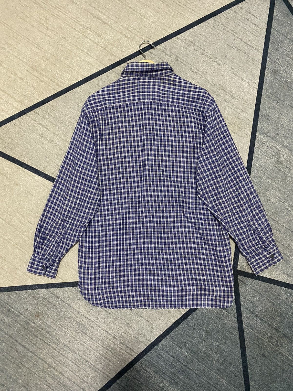 Levi's Vintage 90s Levis Flannel Blue Large size Size US L / EU 52-54 / 3 - 2 Thumbnail