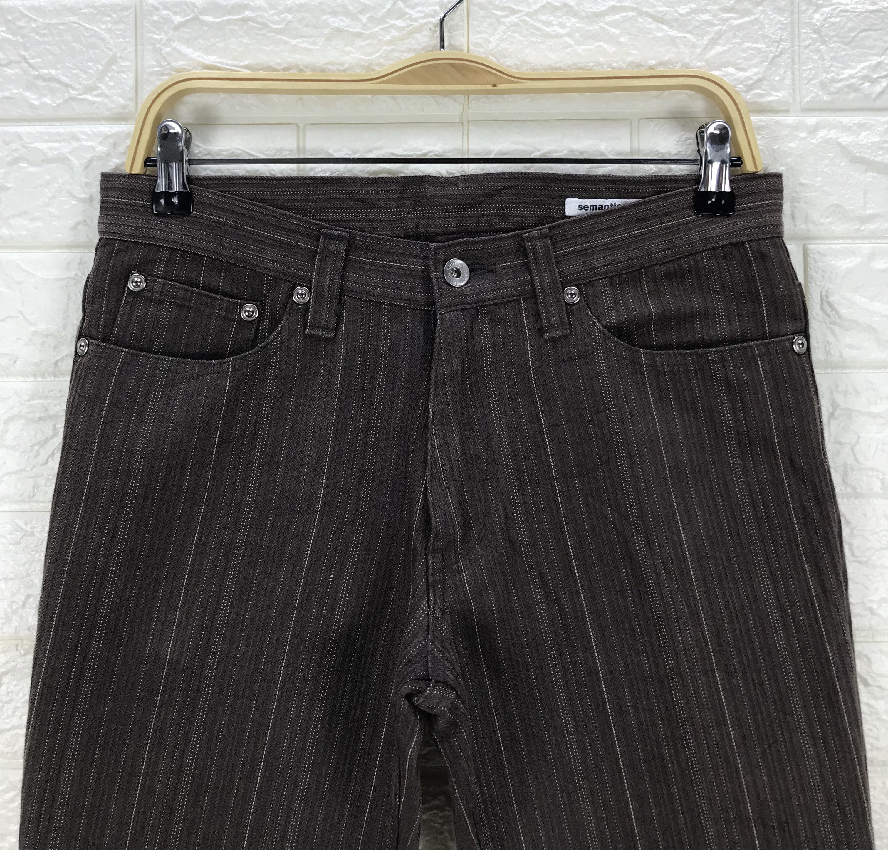 semanticdesign Semantic Design Striped Flare Jeans Bell Bottom Denim Size US 31 - 2 Thumbnail