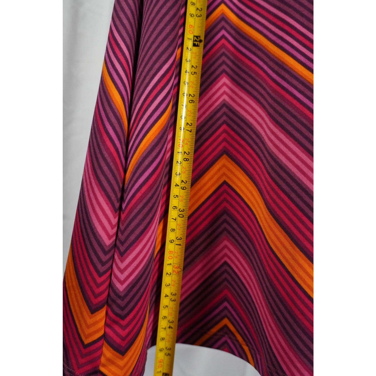 Ramy Brook Ramy Brook Chevron Print Dress Multicolor A-Line Women’s L Size L / US 10 / IT 46 - 5 Thumbnail