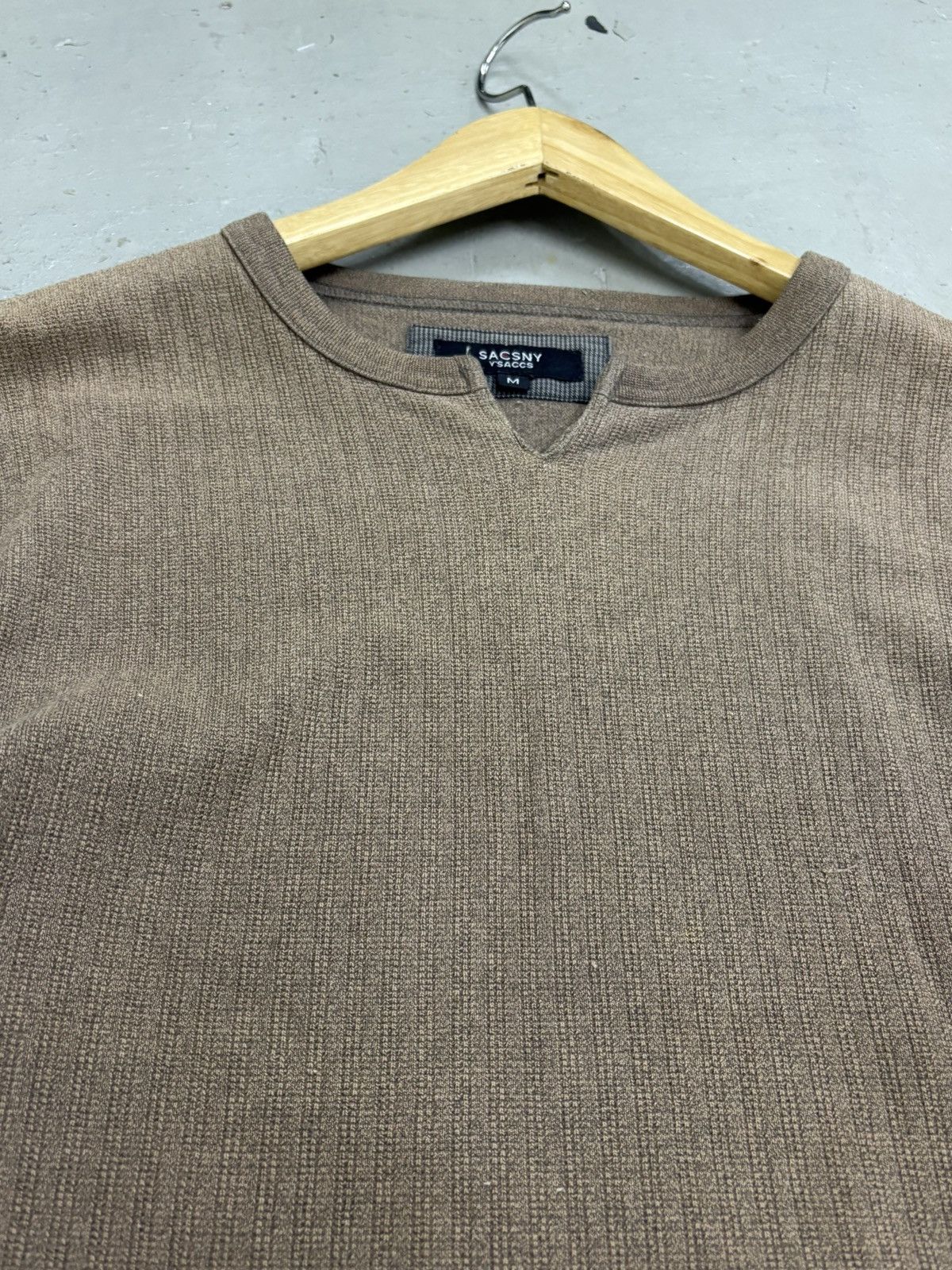 Yohji Yamamoto Yohji Yamamoto Sacsny Ysaccs henley cotton shirt Size US M / EU 48-50 / 2 - 6 Thumbnail