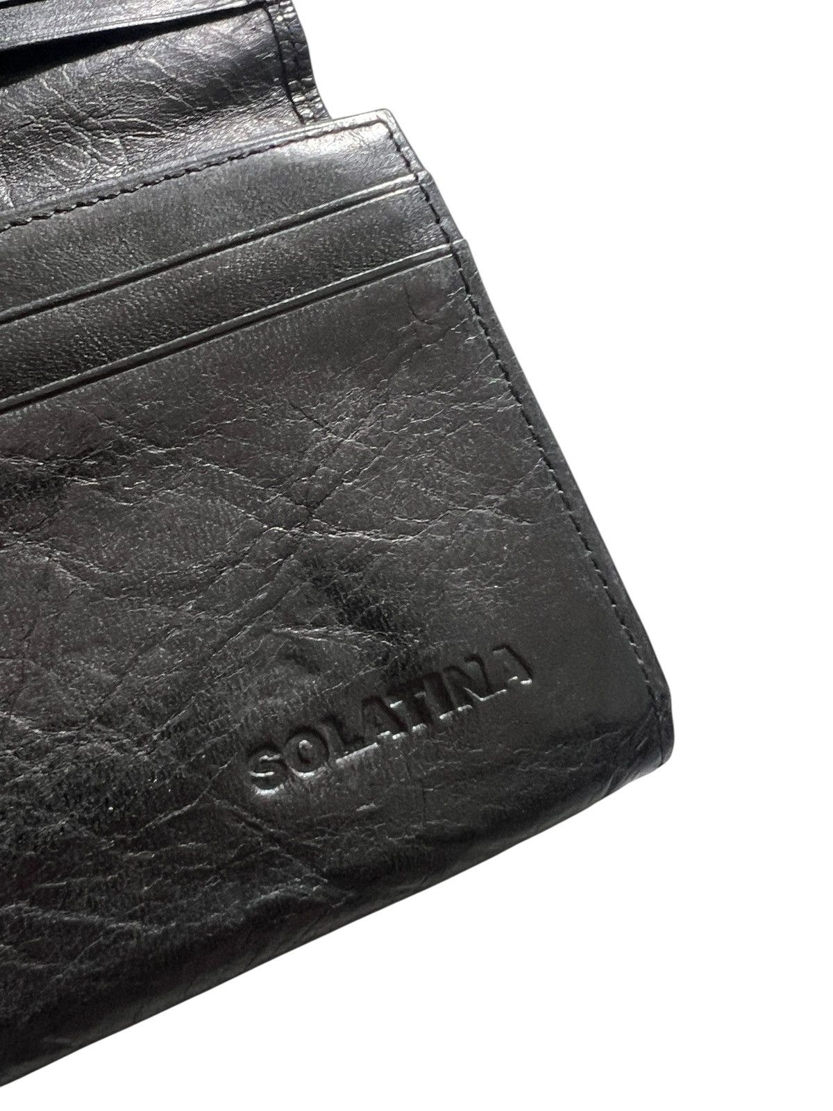 Genuine Leather Solatina 🇯🇵 Leather Long Wallet Size ONE SIZE - 9 Thumbnail