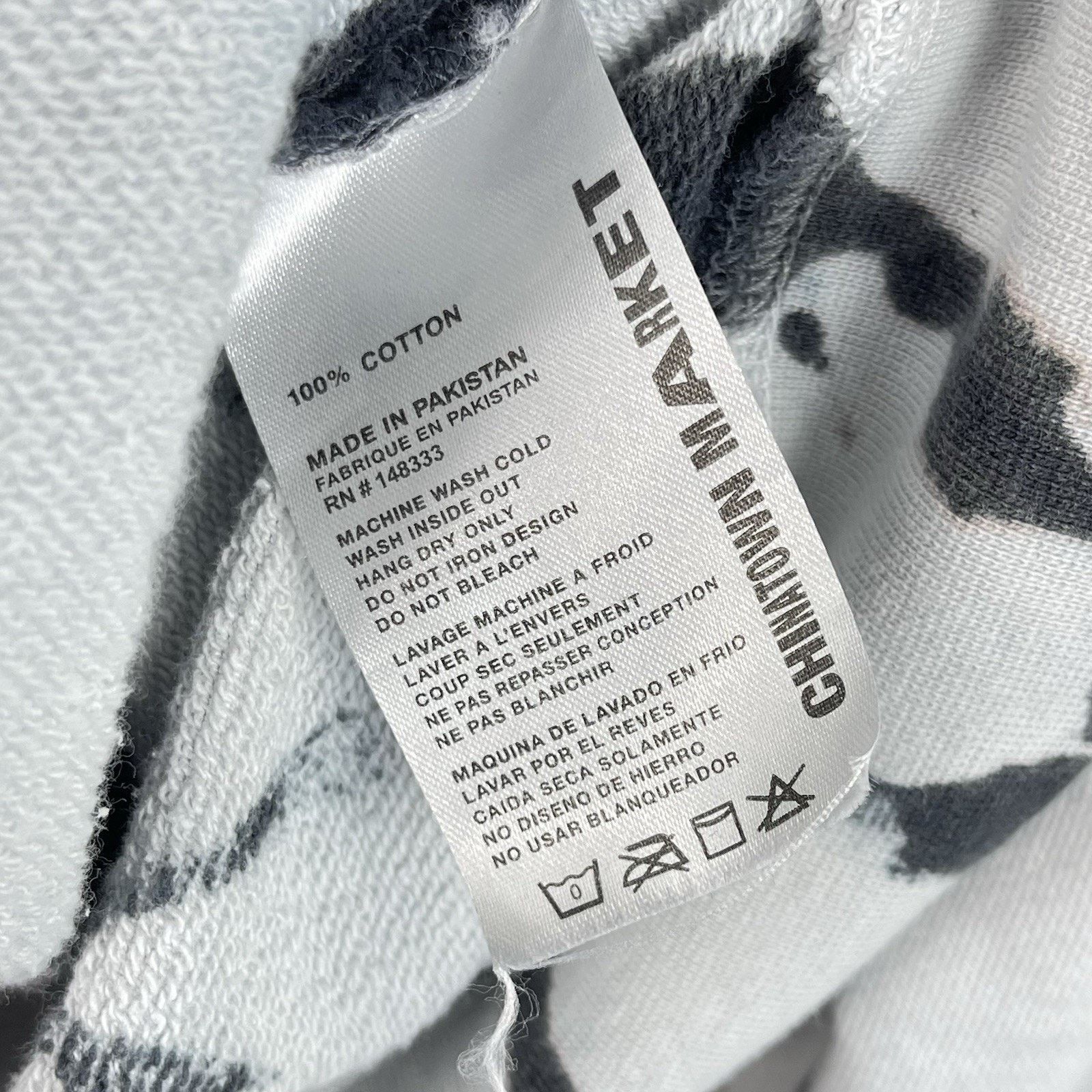 Market Chinatown Market World Champs 1999 Tie Dye Crewneck Medium Size US M / EU 48-50 / 2 - 8 Thumbnail