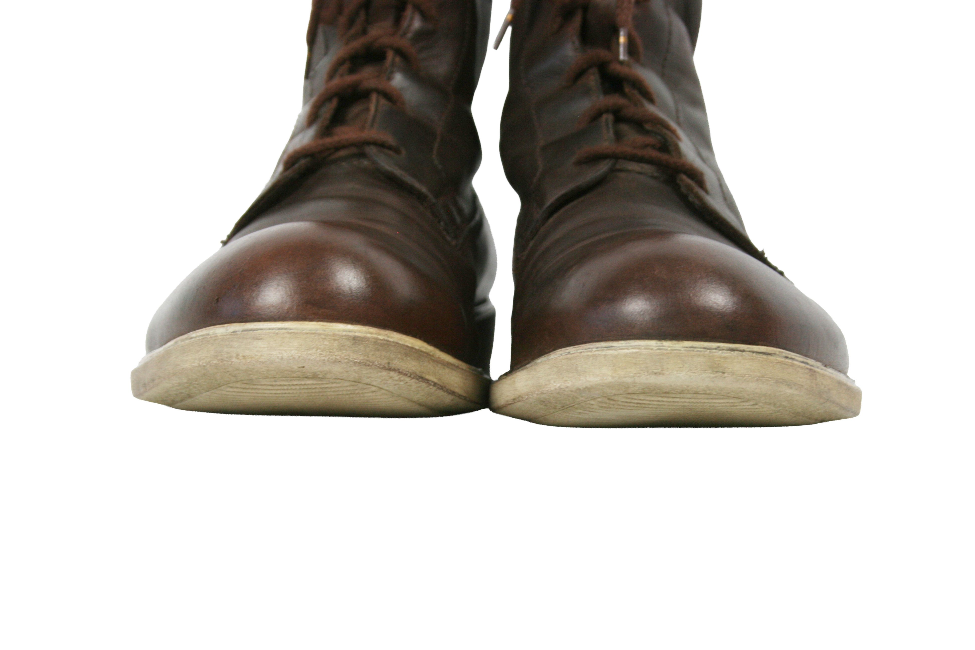 Dirk Bikkembergs 00S Military Combat Leather Boots Vintage Size US 10 / EU 43 - 4 Thumbnail
