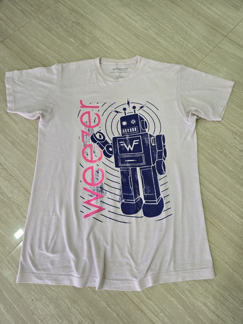 Band Tees Official Merchandise Weezer Robot Graphic Tee L Size US L / EU 52-54 / 3 - 2 Thumbnail