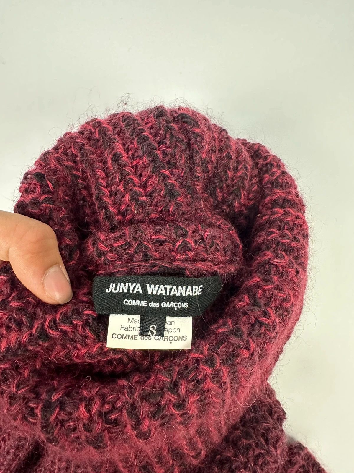 Junya Watanabe Junya Watanabe AD2011 Wool Mohair TurtleNeck Knit Size M / US 6-8 / IT 42-44 - 4 Thumbnail