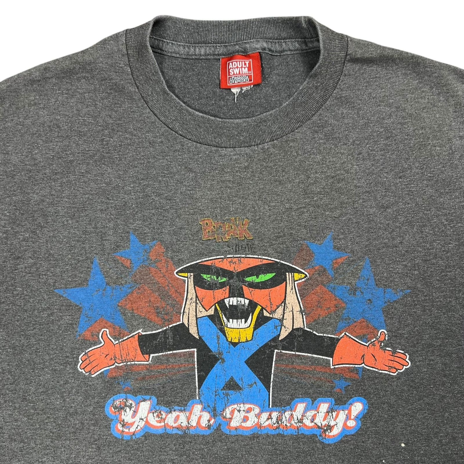 Cartoon Network × Vintage 2003 Cartoon Network The Brak Show Yeah Buddy! Adult swim t Size US XL / EU 56 / 4 - 2 Thumbnail